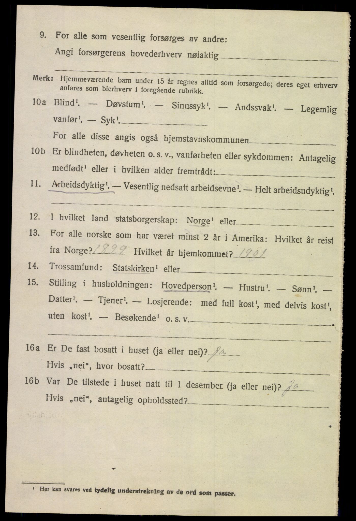 SAK, 1920 census for Søndeled, 1920, p. 7096