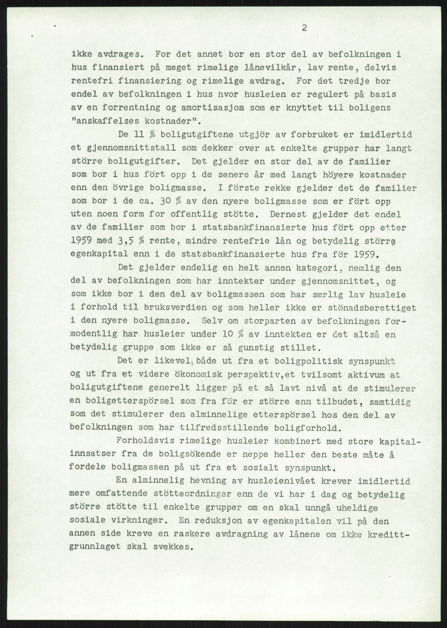 Kommunaldepartementet, Boligkomiteen av 1962, AV/RA-S-1456/D/L0002: --, 1958-1962, p. 1617