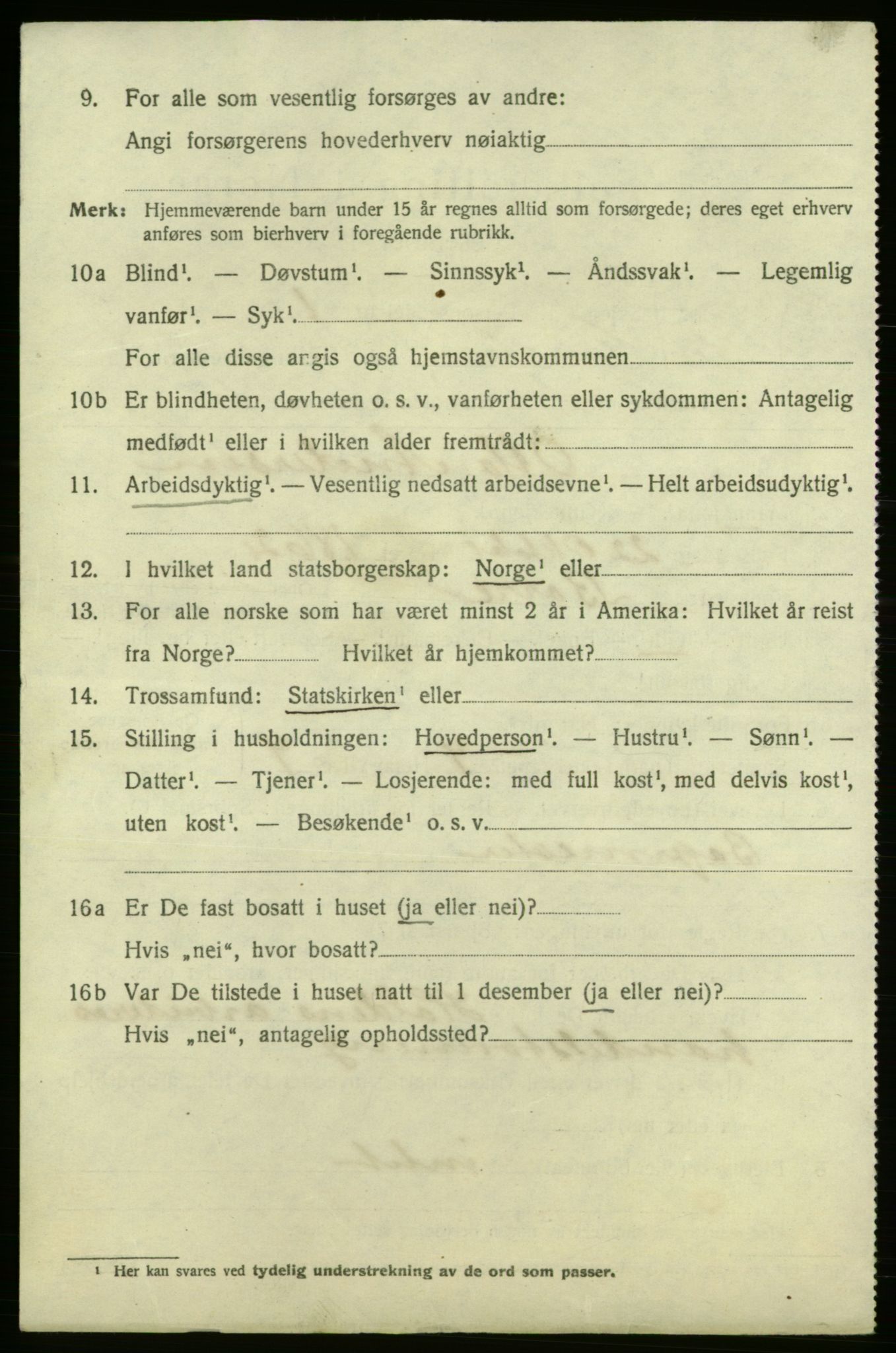 SAO, 1920 census for Fredrikshald, 1920, p. 28043