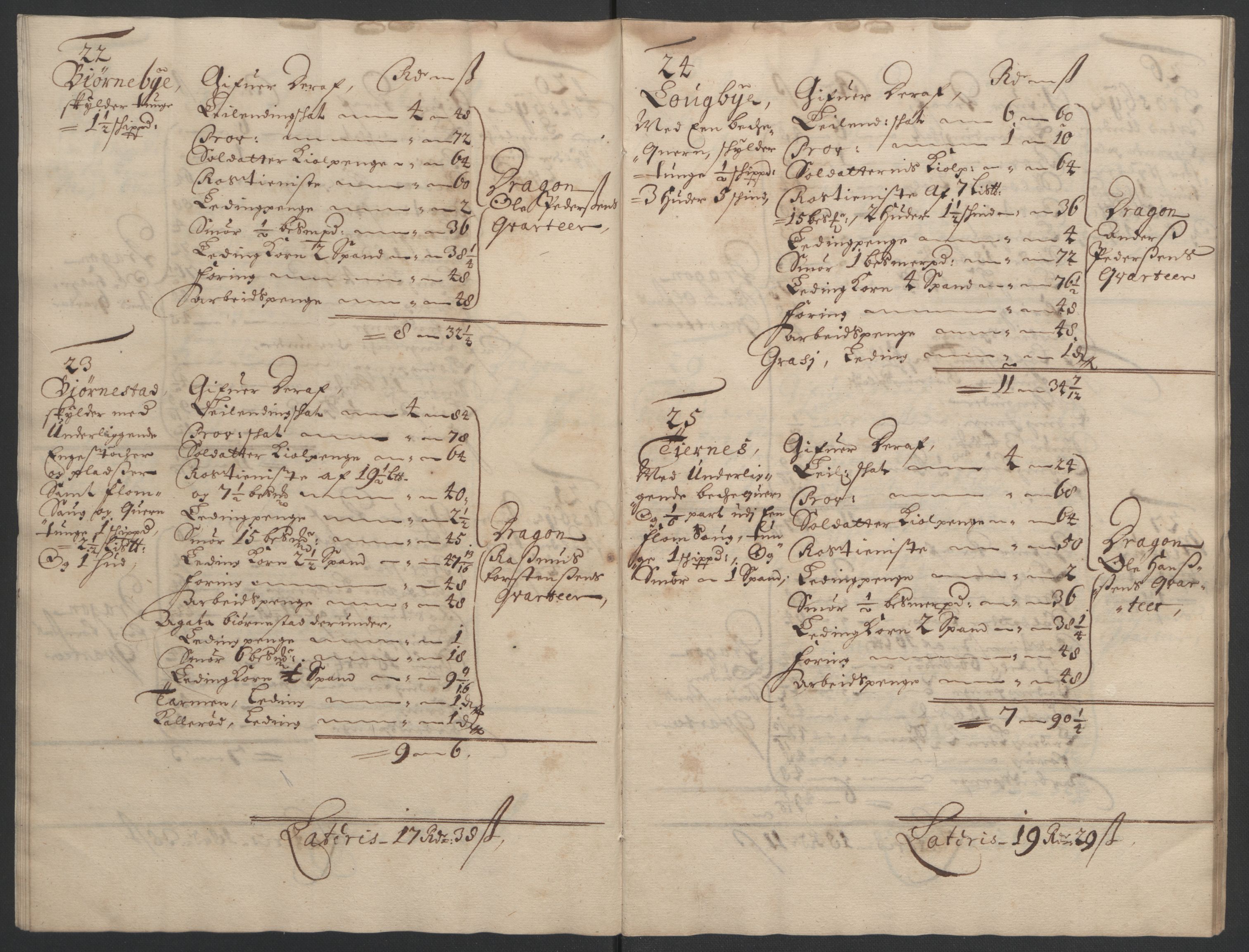 Rentekammeret inntil 1814, Reviderte regnskaper, Fogderegnskap, AV/RA-EA-4092/R05/L0278: Fogderegnskap Rakkestad, 1691-1693, p. 504