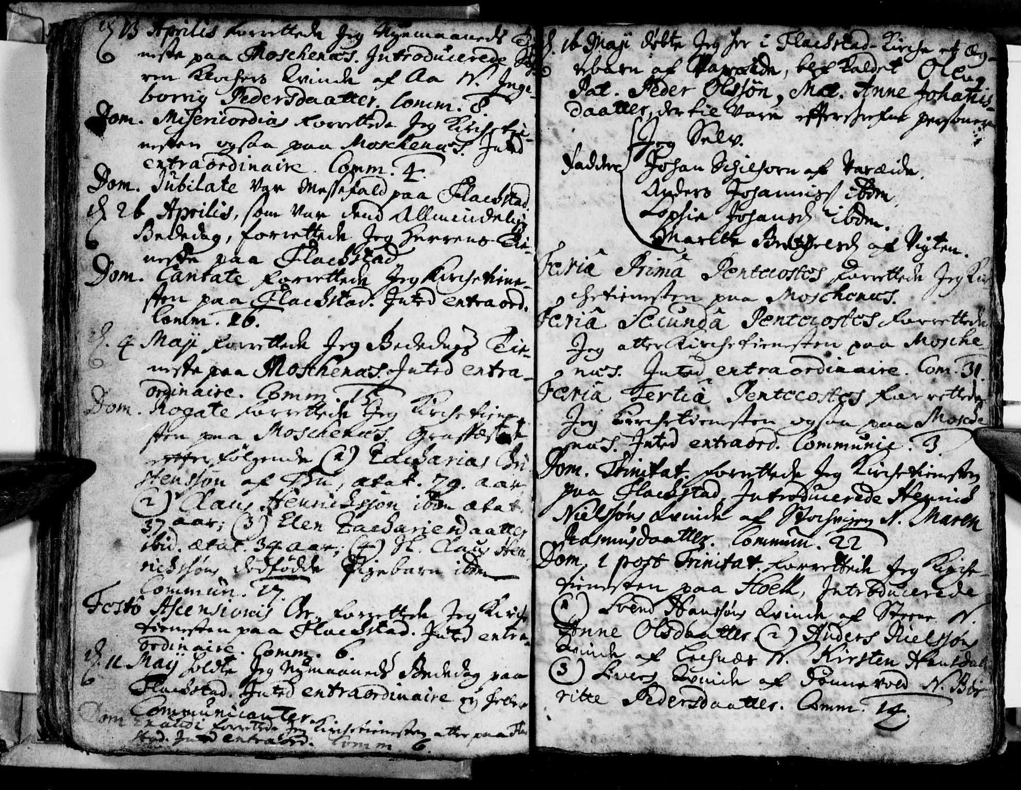 Ministerialprotokoller, klokkerbøker og fødselsregistre - Nordland, AV/SAT-A-1459/881/L1162: Curate's parish register no. 881B01, 1704-1748