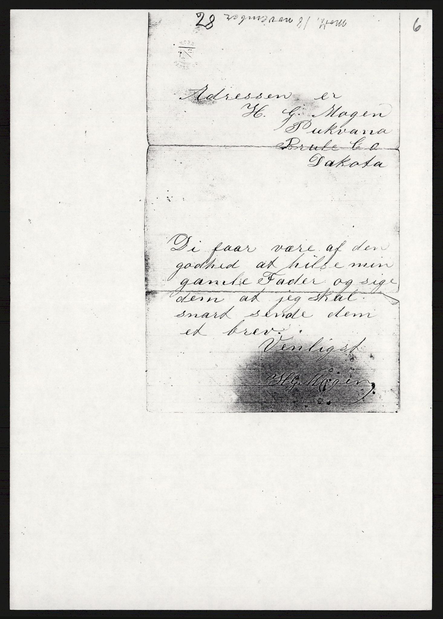 Samlinger til kildeutgivelse, Amerikabrevene, AV/RA-EA-4057/F/L0017: Innlån fra Buskerud: Bratås, 1838-1914, p. 828