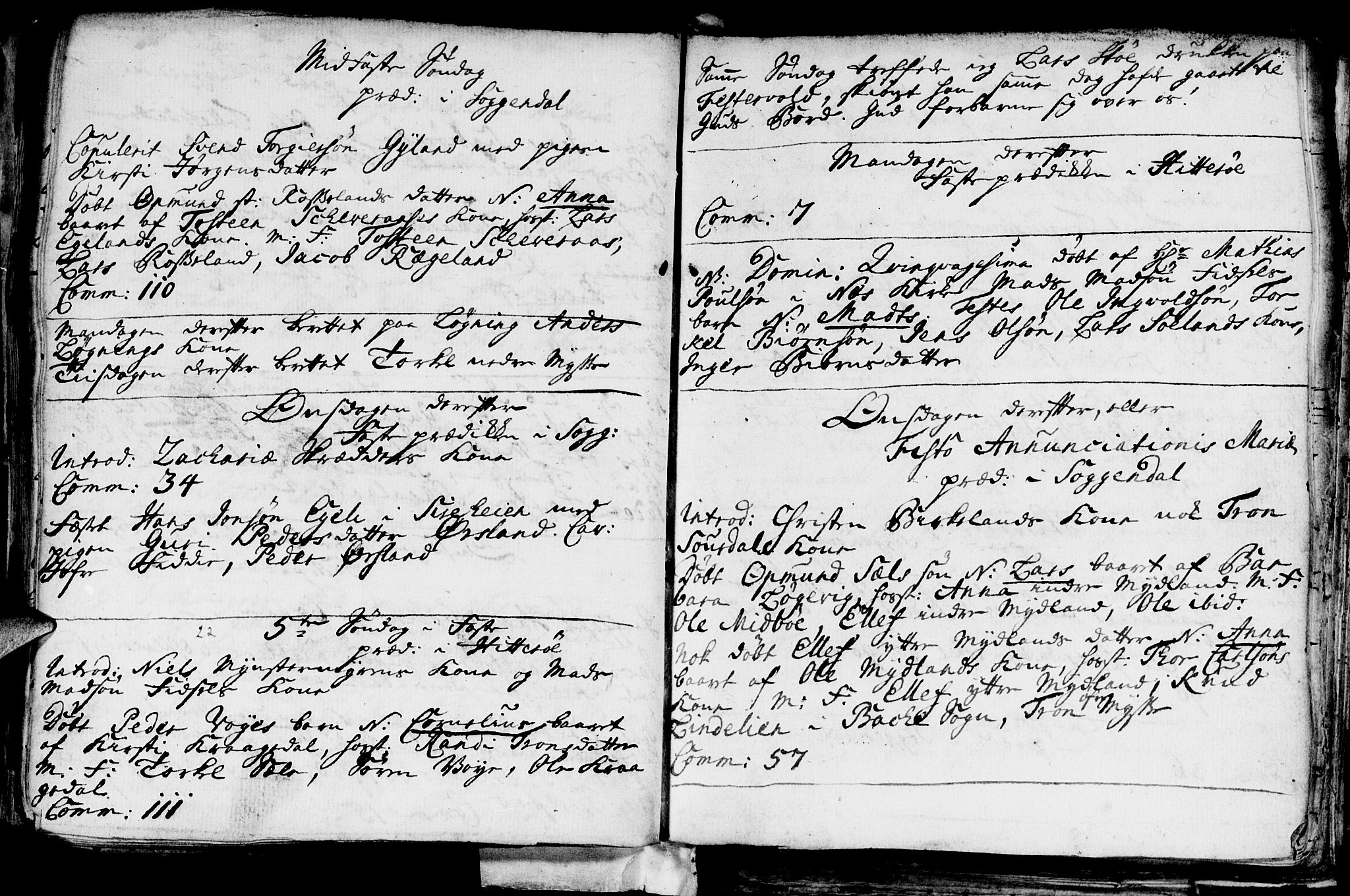 Sokndal sokneprestkontor, AV/SAST-A-101808: Parish register (official) no. A 1, 1729-1740