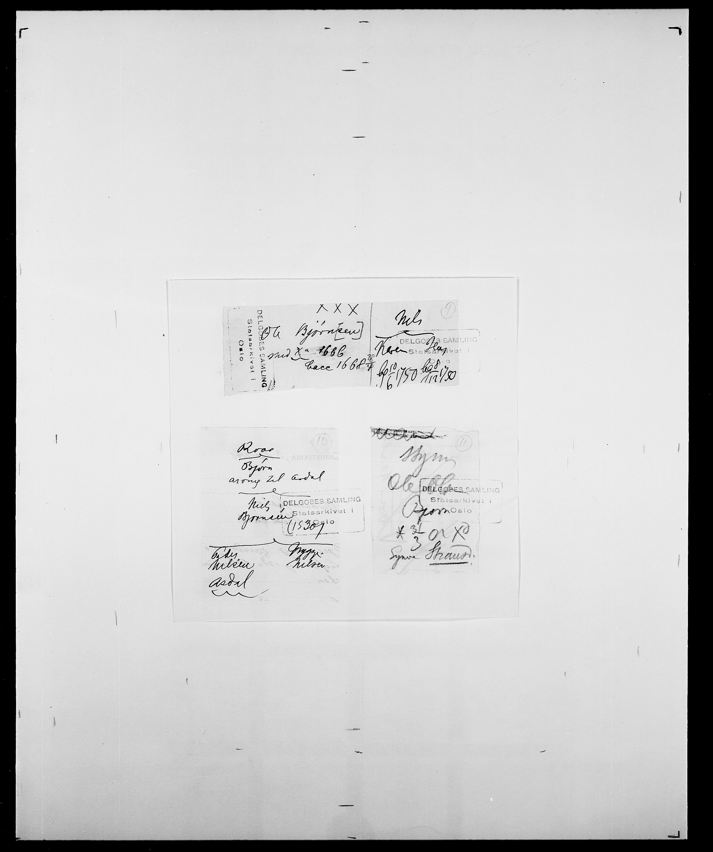 Delgobe, Charles Antoine - samling, SAO/PAO-0038/D/Da/L0004: Bergendahl - Blære, p. 460