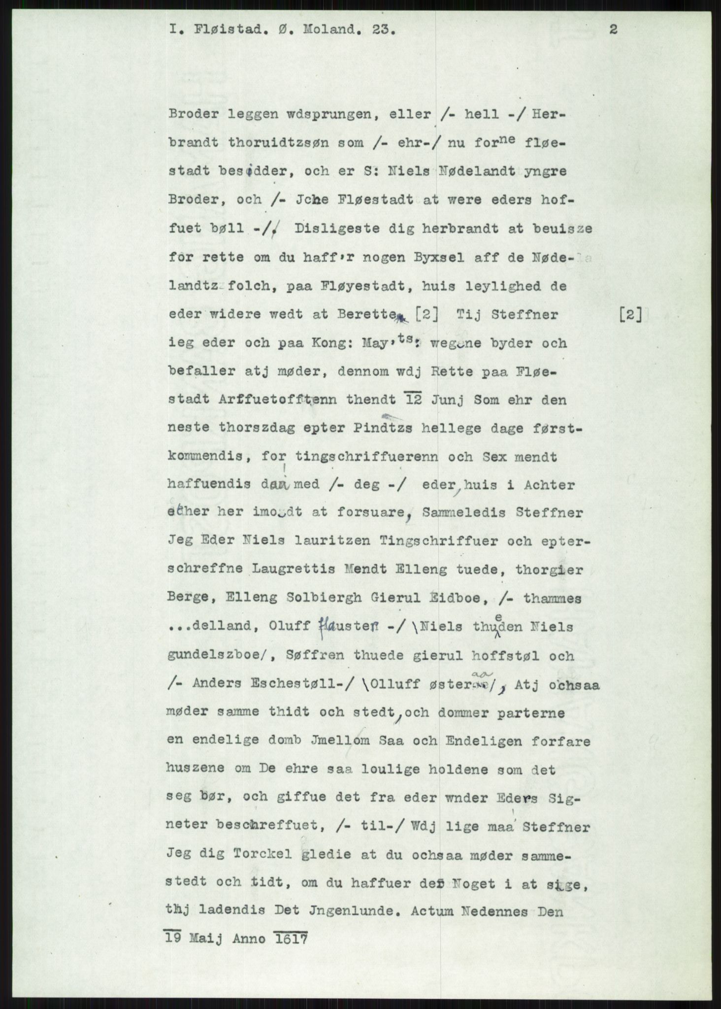 Samlinger til kildeutgivelse, Diplomavskriftsamlingen, AV/RA-EA-4053/H/Ha, p. 2083