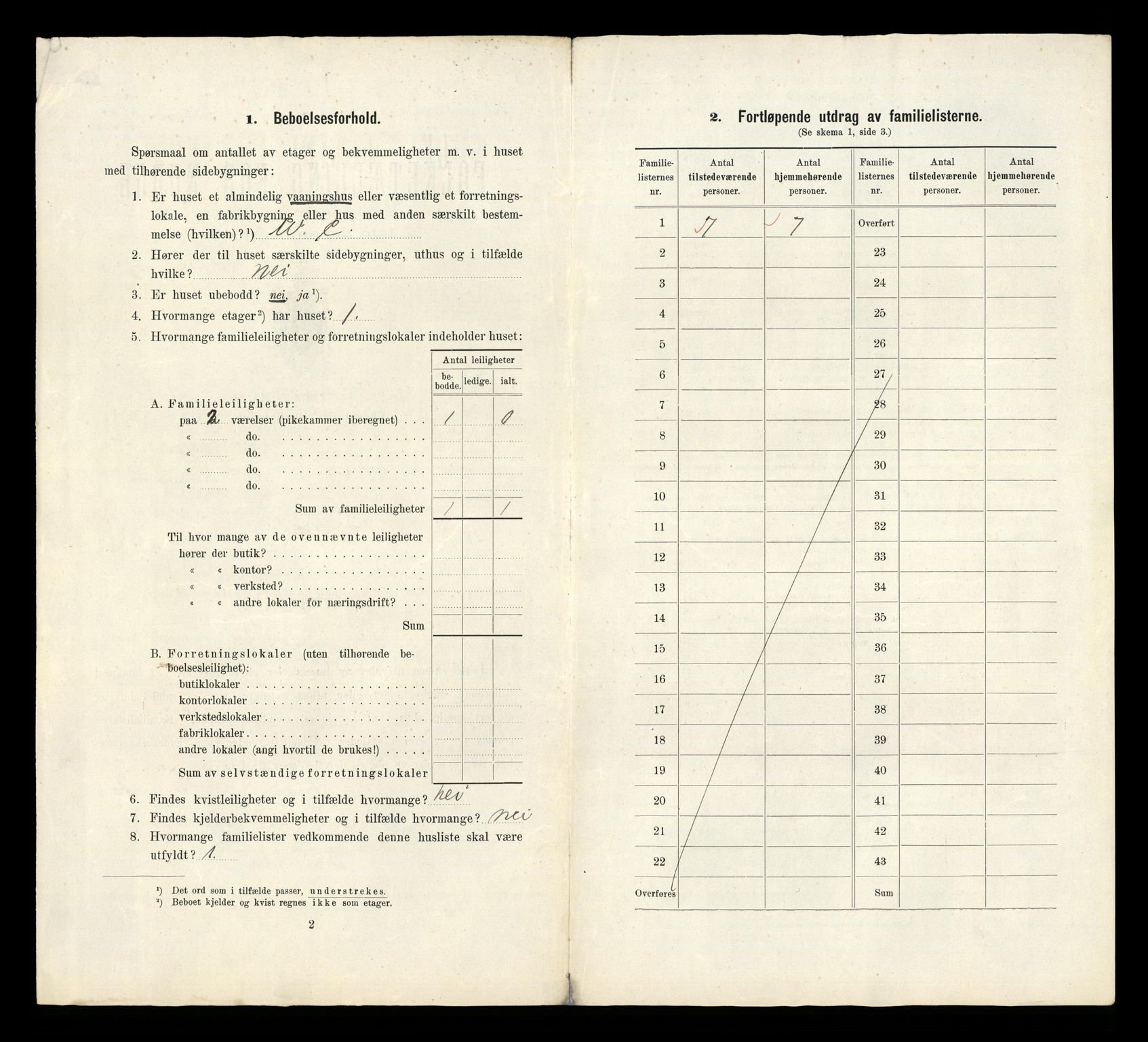 RA, 1910 census for Horten, 1910, p. 3095