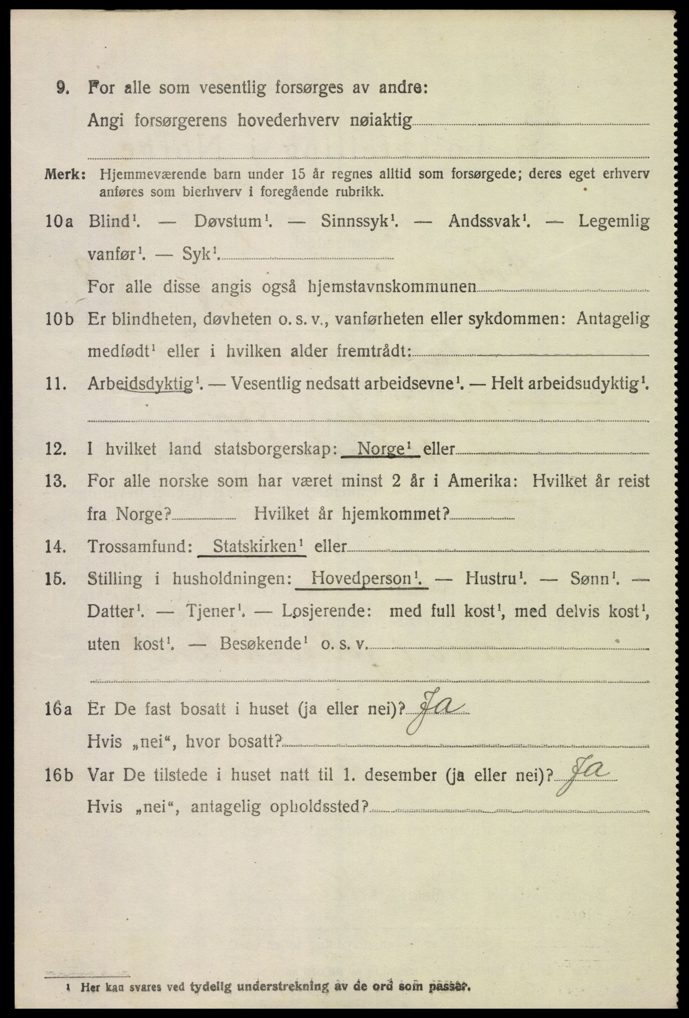 SAH, 1920 census for Løten, 1920, p. 14234