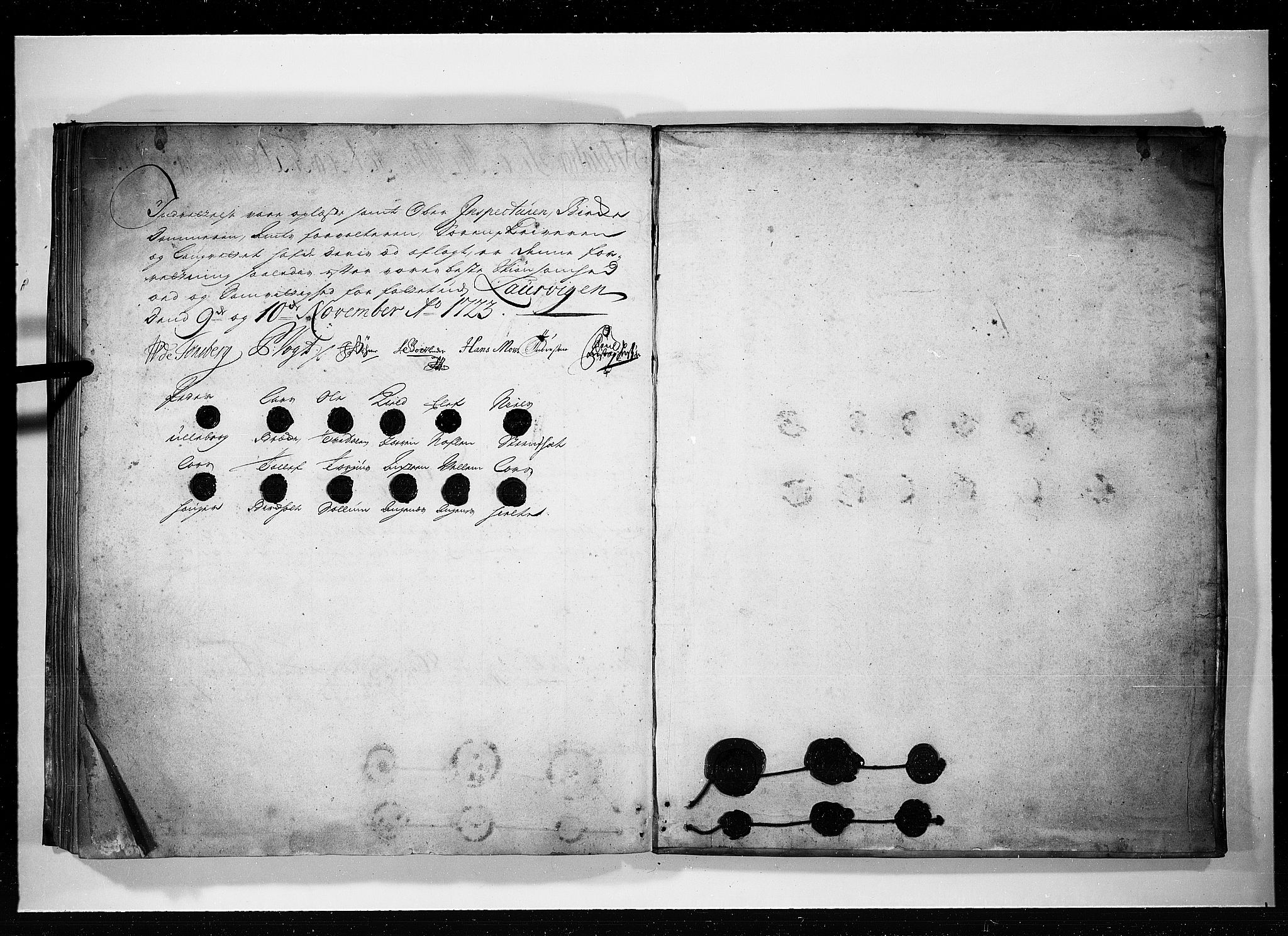 Rentekammeret inntil 1814, Realistisk ordnet avdeling, AV/RA-EA-4070/N/Nb/Nbf/L0117: Larvik grevskap eksaminasjonsprotokoll, 1723, p. 82b-83a