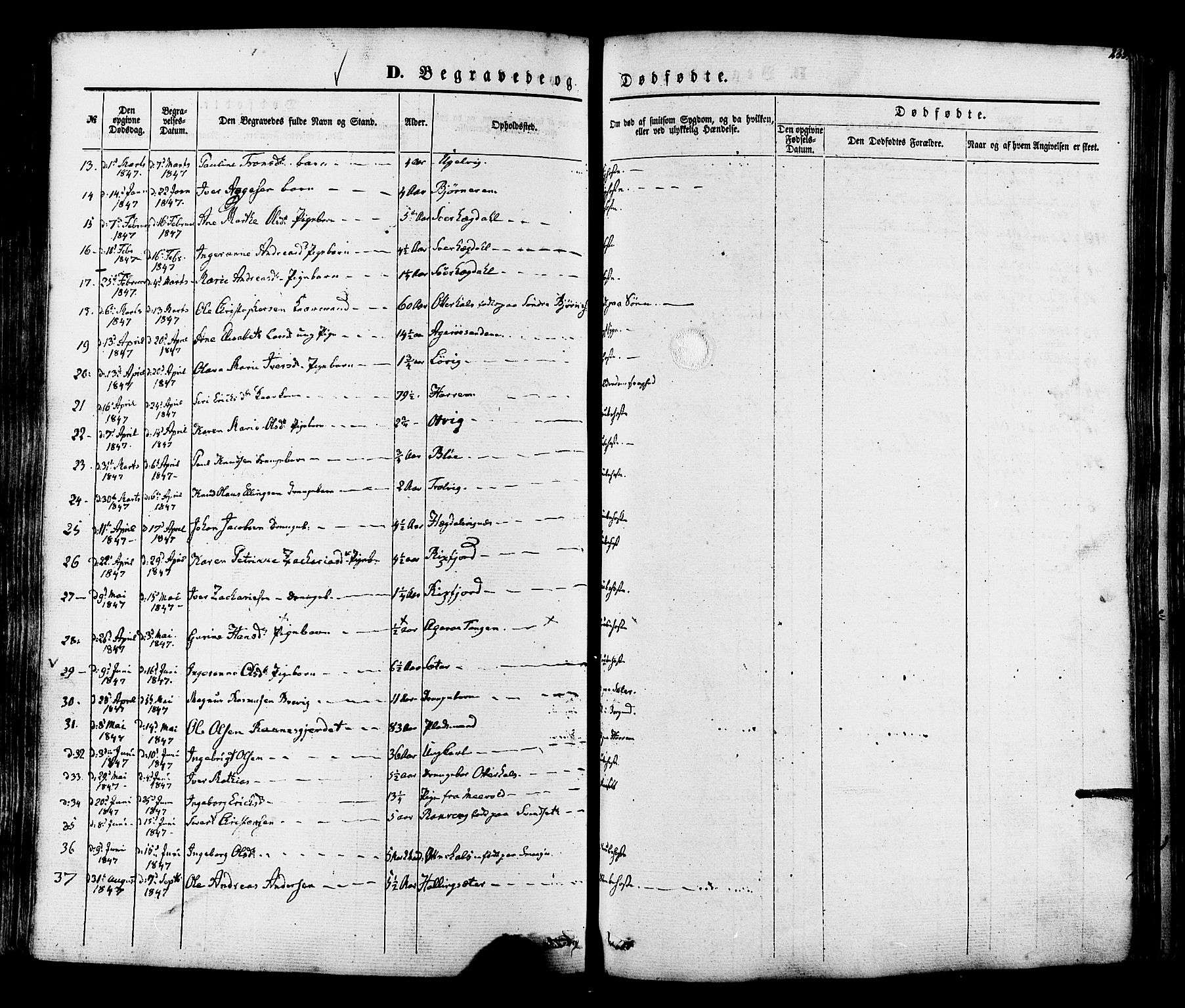 Ministerialprotokoller, klokkerbøker og fødselsregistre - Møre og Romsdal, SAT/A-1454/560/L0719: Parish register (official) no. 560A03, 1845-1872, p. 235