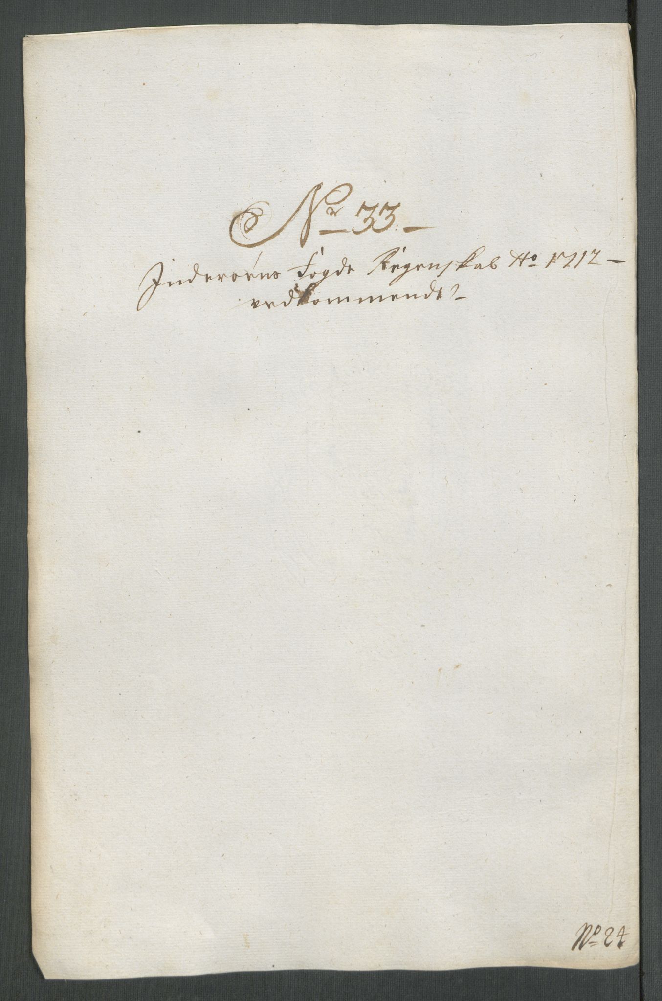 Rentekammeret inntil 1814, Reviderte regnskaper, Fogderegnskap, RA/EA-4092/R63/L4320: Fogderegnskap Inderøy, 1712, p. 257