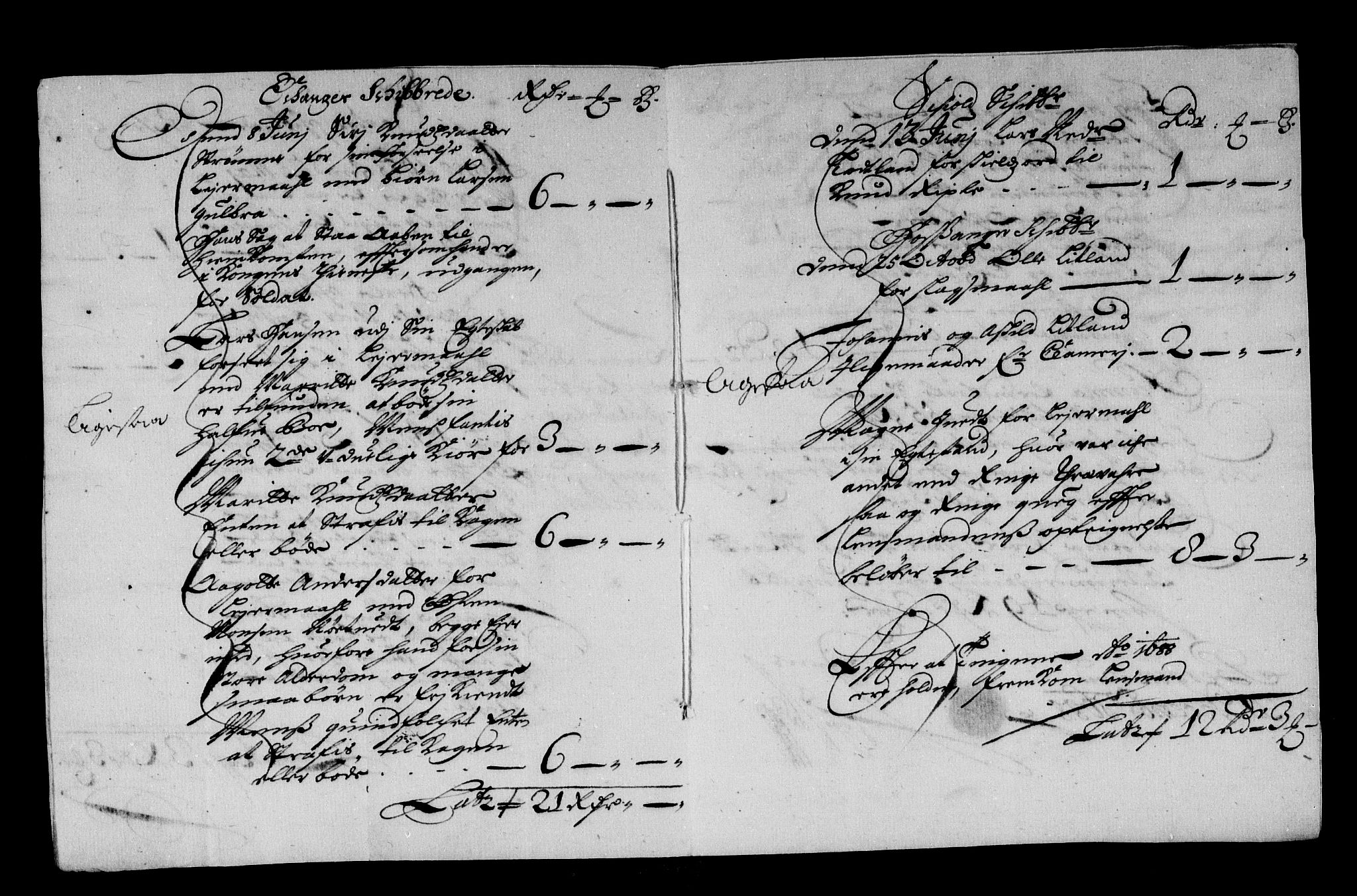 Rentekammeret inntil 1814, Reviderte regnskaper, Stiftamtstueregnskaper, Bergen stiftamt, AV/RA-EA-6043/R/Rc/L0086: Bergen stiftamt, 1688