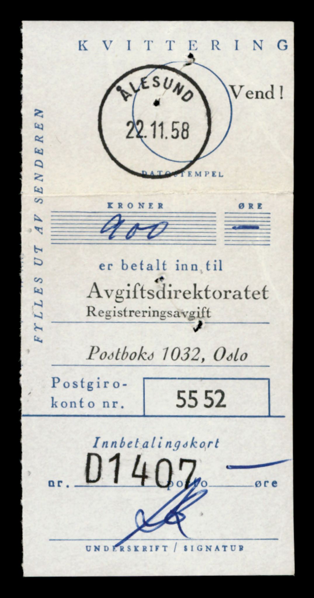 Møre og Romsdal vegkontor - Ålesund trafikkstasjon, SAT/A-4099/F/Fe/L0049: Registreringskort for kjøretøy T 14864 - T 18613, 1927-1998, p. 2301