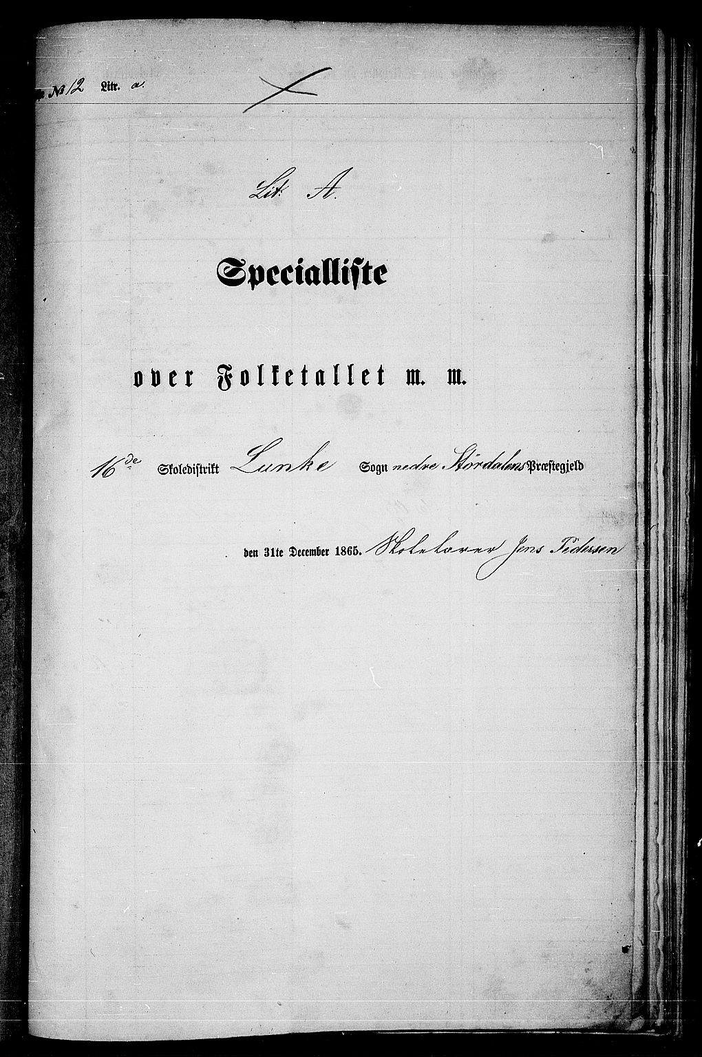 RA, 1865 census for Nedre Stjørdal, 1865, p. 264