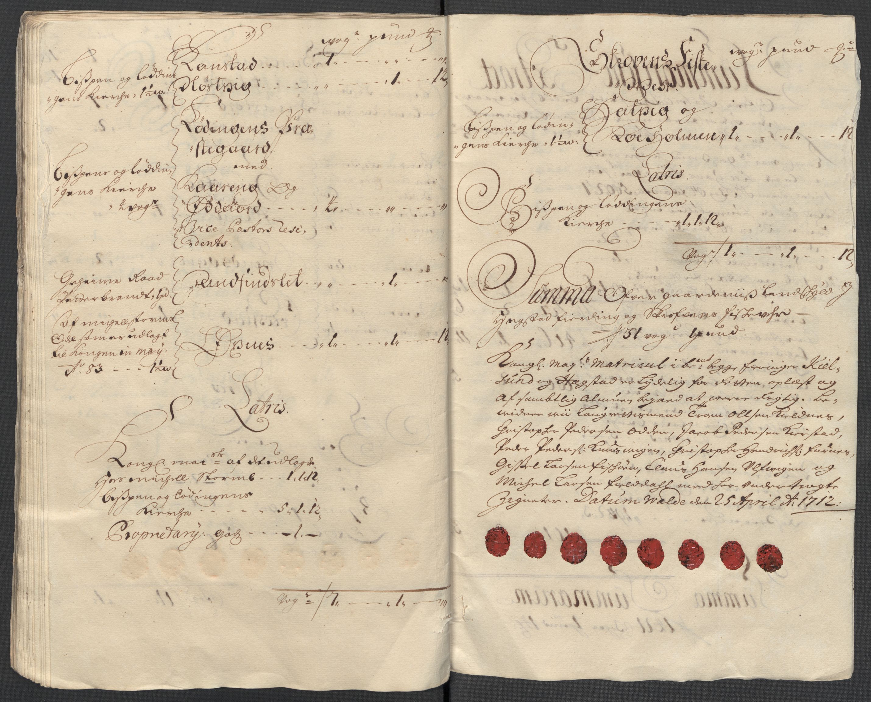 Rentekammeret inntil 1814, Reviderte regnskaper, Fogderegnskap, AV/RA-EA-4092/R66/L4582: Fogderegnskap Salten, 1711-1712, p. 338