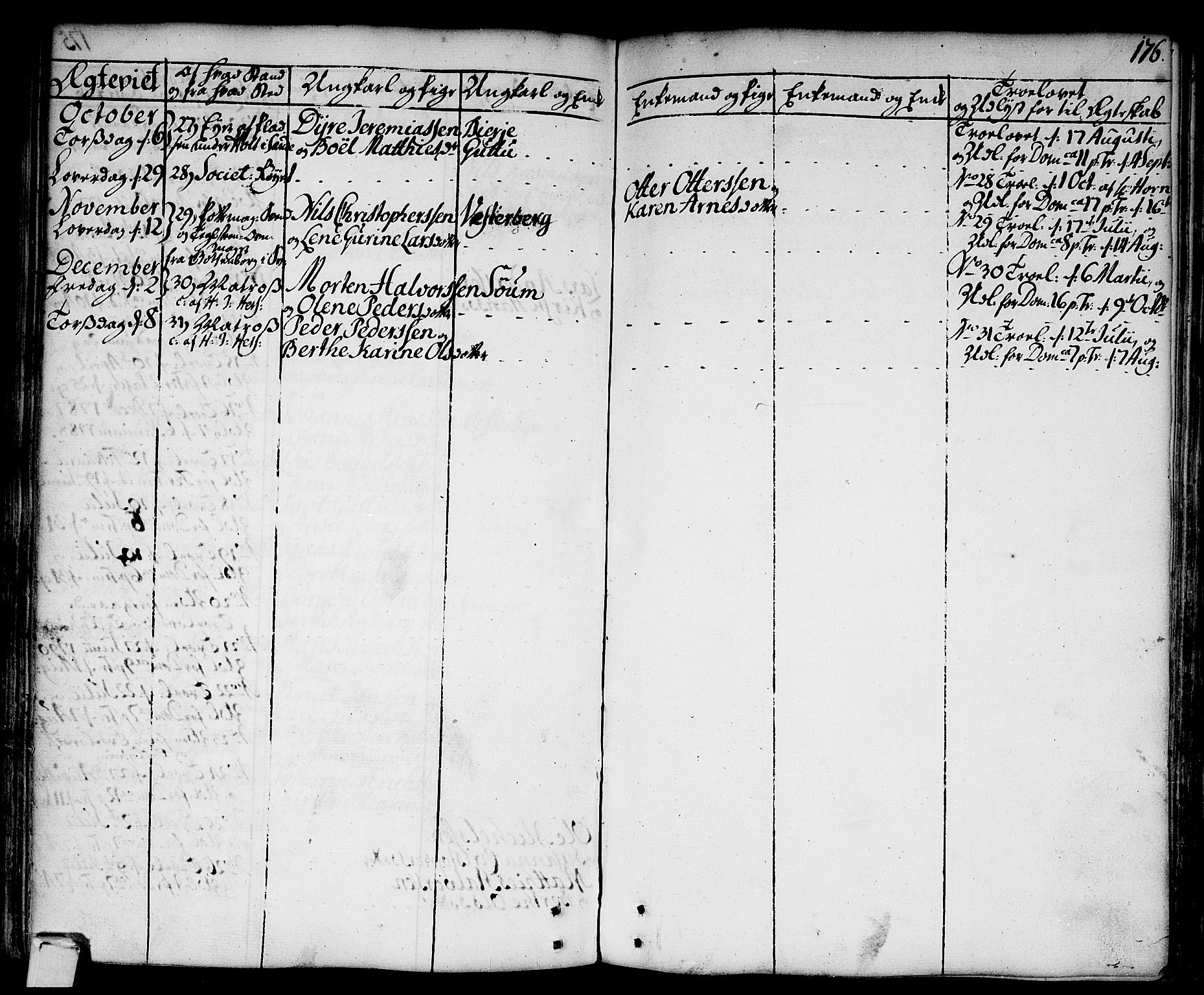 Strømsø kirkebøker, AV/SAKO-A-246/F/Fa/L0009: Parish register (official) no. I 9, 1752-1791, p. 176