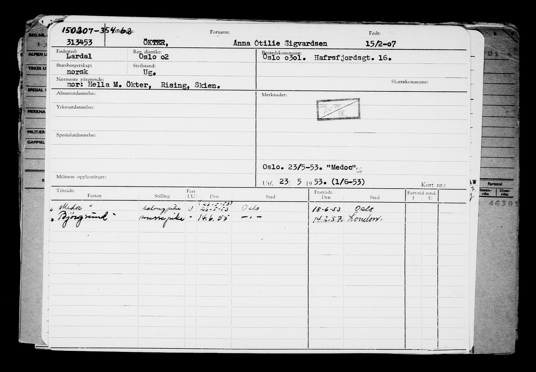 Direktoratet for sjømenn, AV/RA-S-3545/G/Gb/L0069: Hovedkort, 1907, p. 572