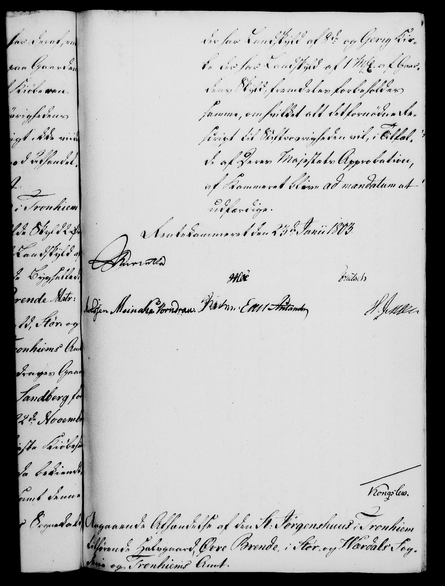 Rentekammeret, Kammerkanselliet, RA/EA-3111/G/Gf/Gfa/L0085: Norsk relasjons- og resolusjonsprotokoll (merket RK 52.85), 1803, p. 619