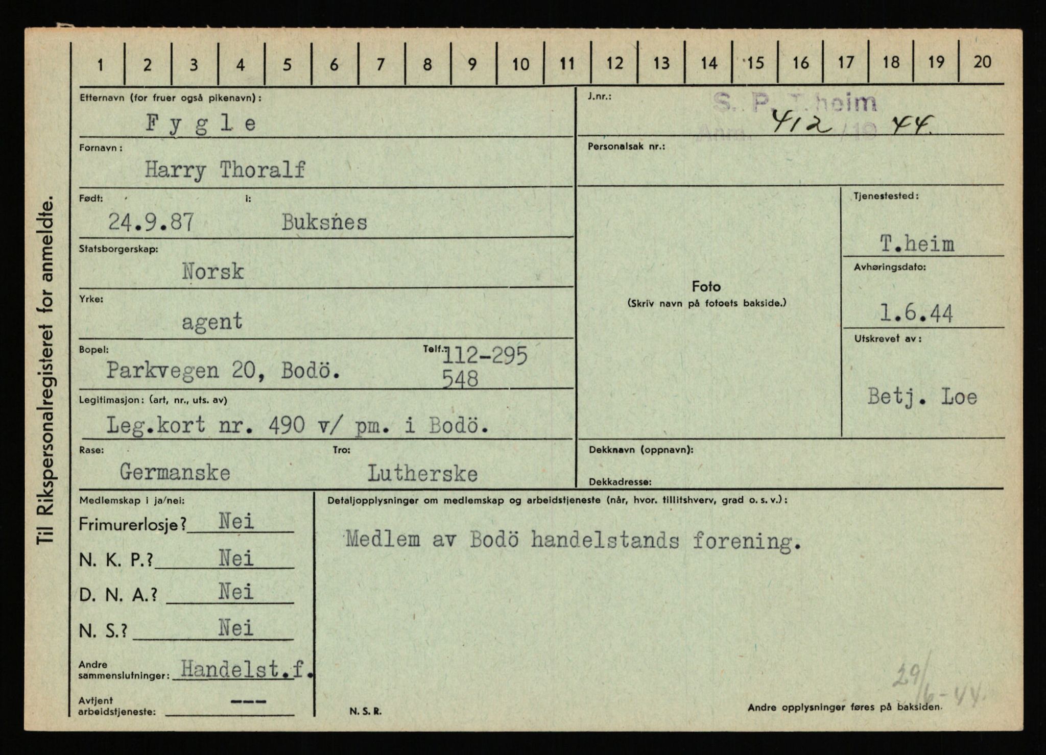 Statspolitiet - Hovedkontoret / Osloavdelingen, AV/RA-S-1329/C/Ca/L0005: Furali - Hamula, 1943-1945, p. 120