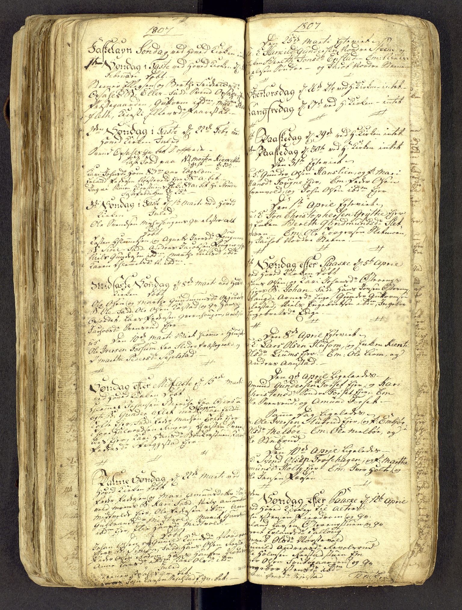 Gausdal prestekontor, AV/SAH-PREST-090/H/Ha: Parish register draft no. -, 1794-1811