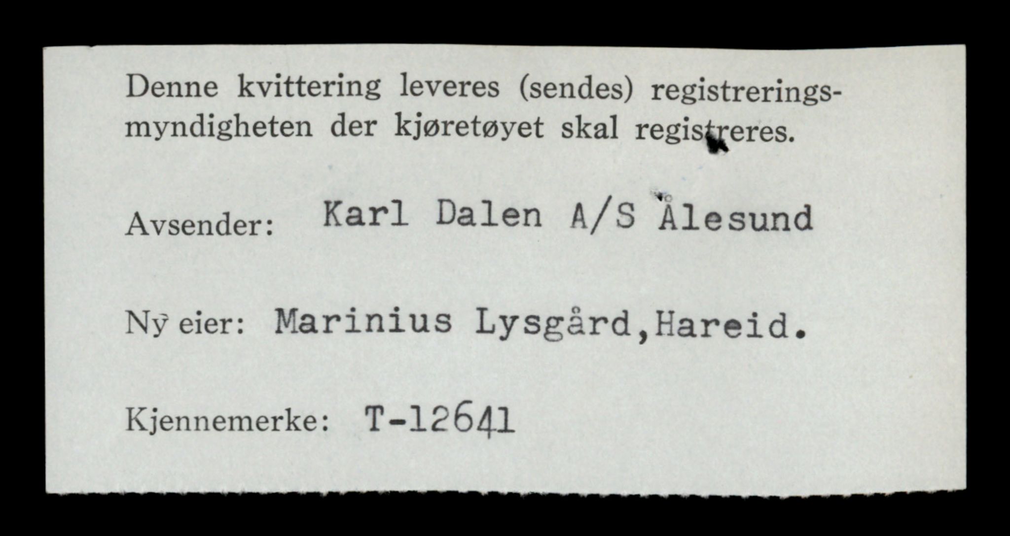 Møre og Romsdal vegkontor - Ålesund trafikkstasjon, AV/SAT-A-4099/F/Fe/L0034: Registreringskort for kjøretøy T 12500 - T 12652, 1927-1998, p. 2785