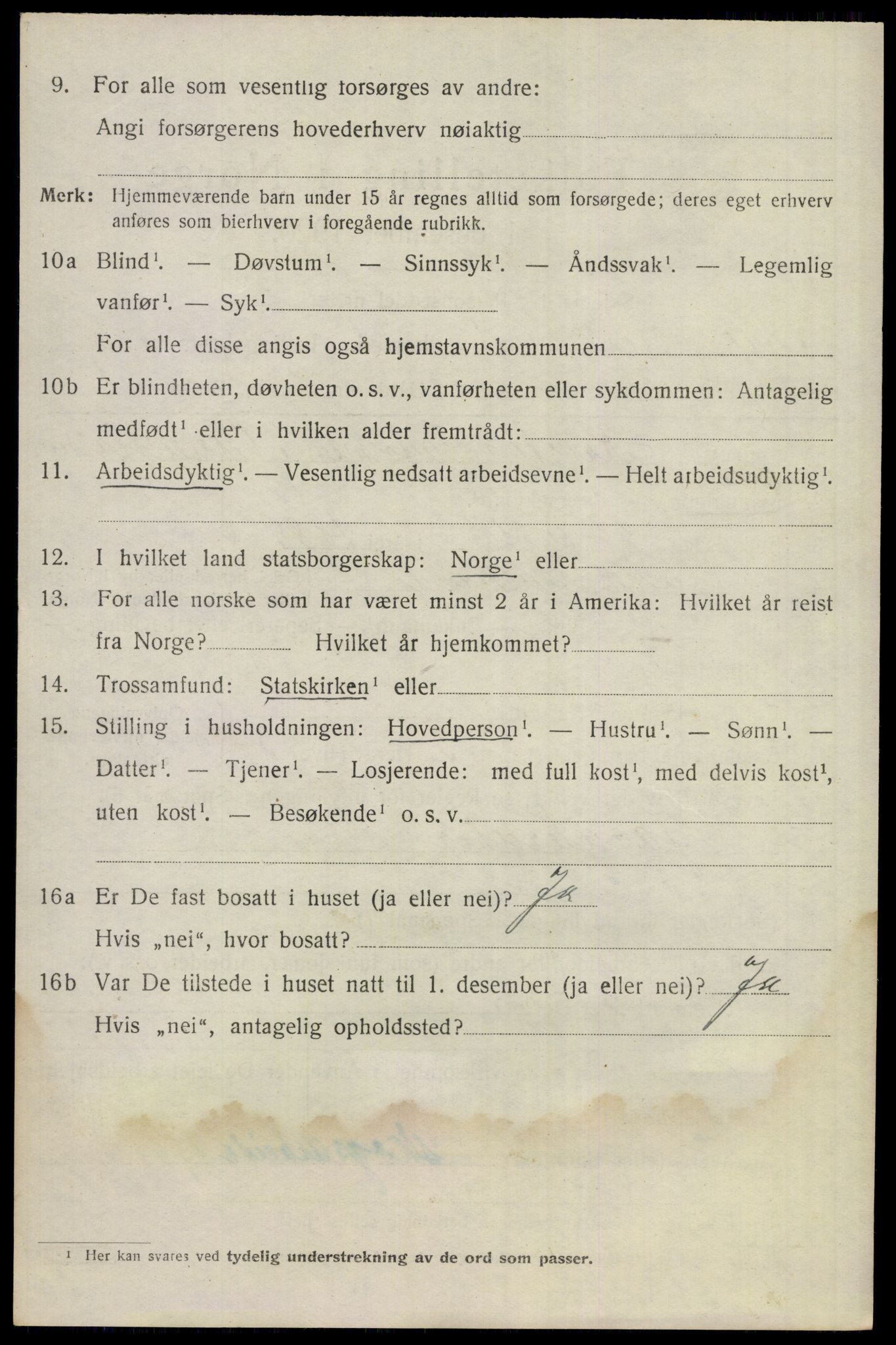 SAKO, 1920 census for Nes (Buskerud), 1920, p. 1627