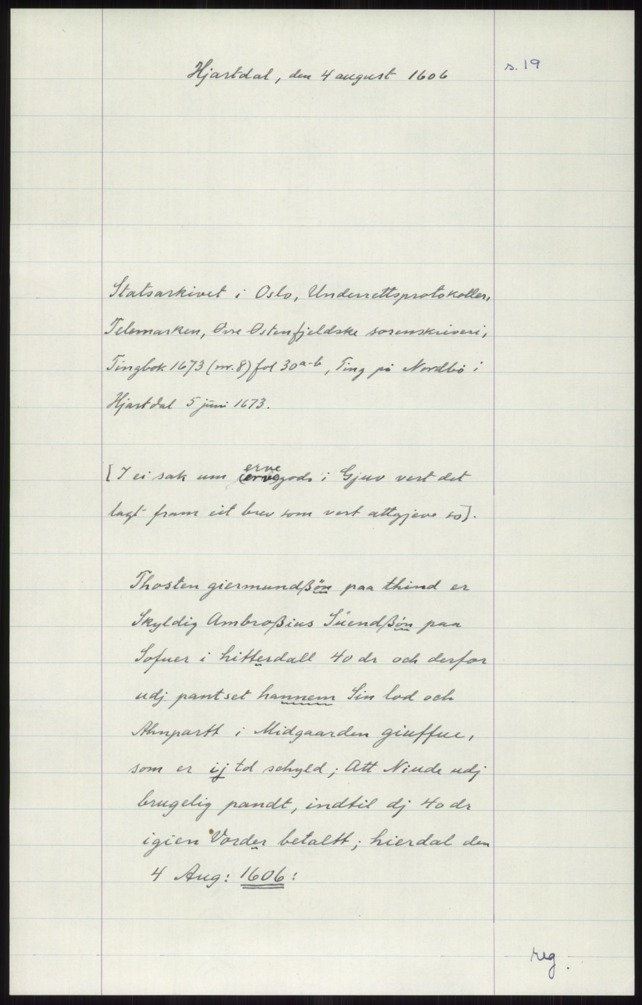 Samlinger til kildeutgivelse, Diplomavskriftsamlingen, AV/RA-EA-4053/H/Ha, p. 2138