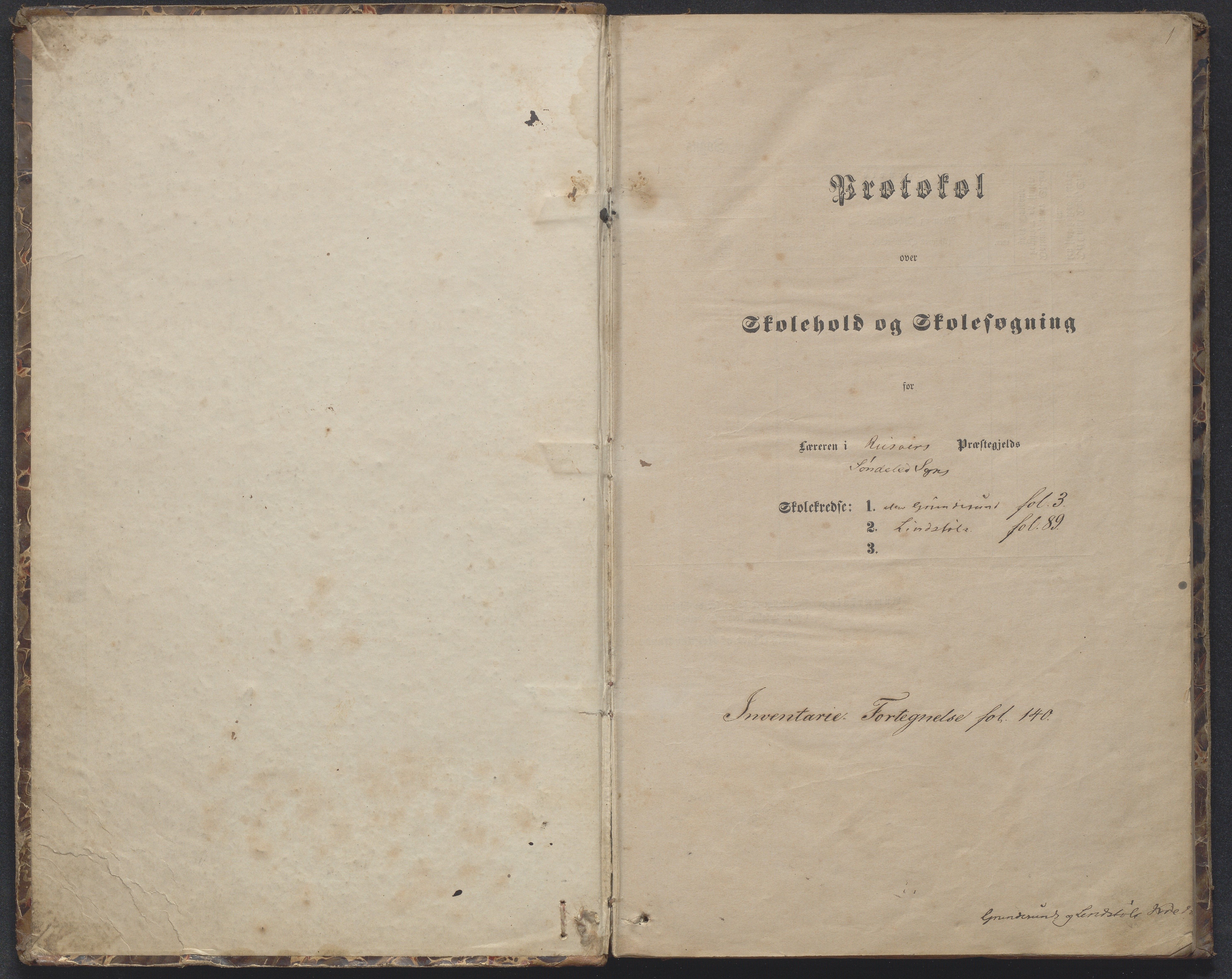 Søndeled kommune, AAKS/KA0913-PK/1/05/05h/L0010: Karakterprotokoll, 1862-1891, p. 1