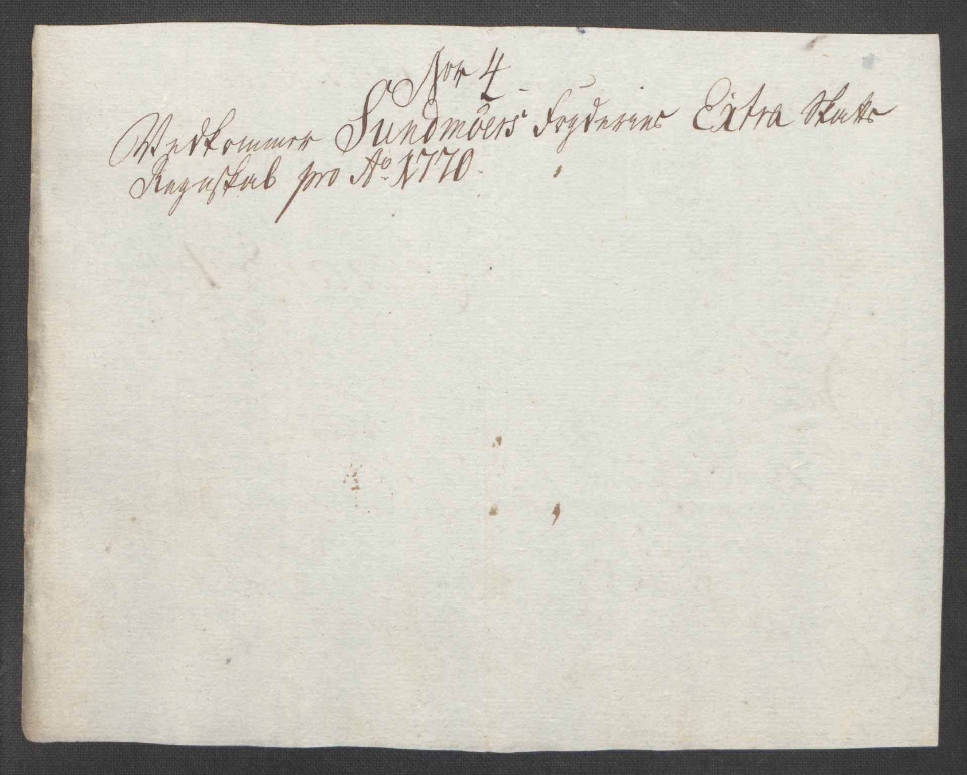 Rentekammeret inntil 1814, Reviderte regnskaper, Fogderegnskap, AV/RA-EA-4092/R54/L3645: Ekstraskatten Sunnmøre, 1762-1772, p. 193