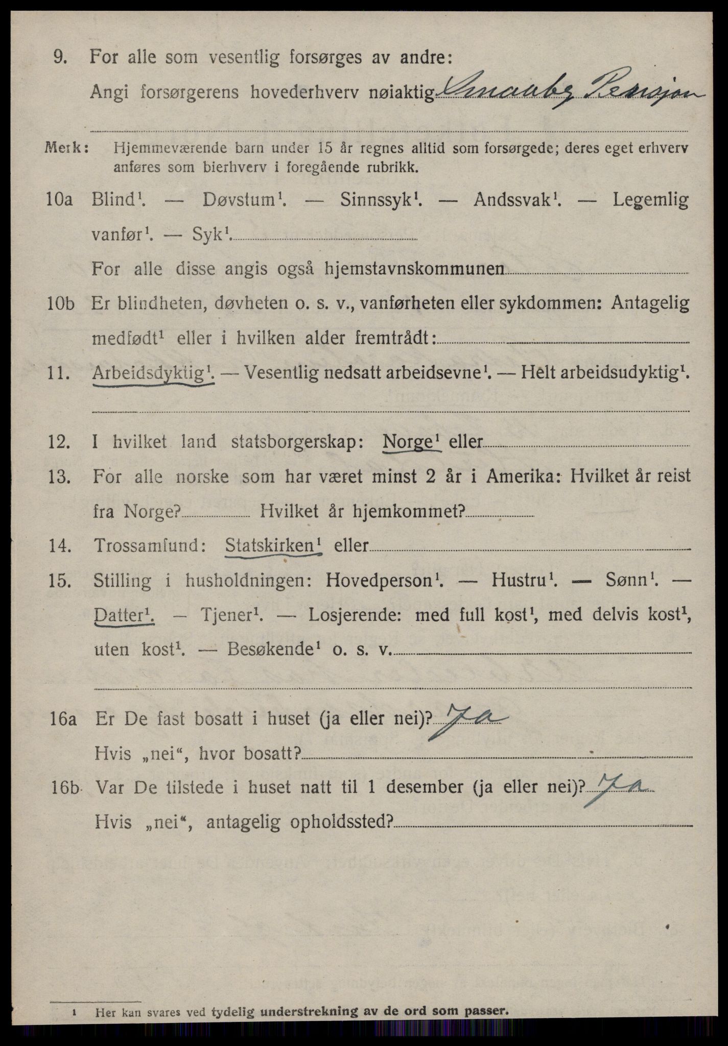 SAT, 1920 census for Herøy (MR), 1920, p. 6166