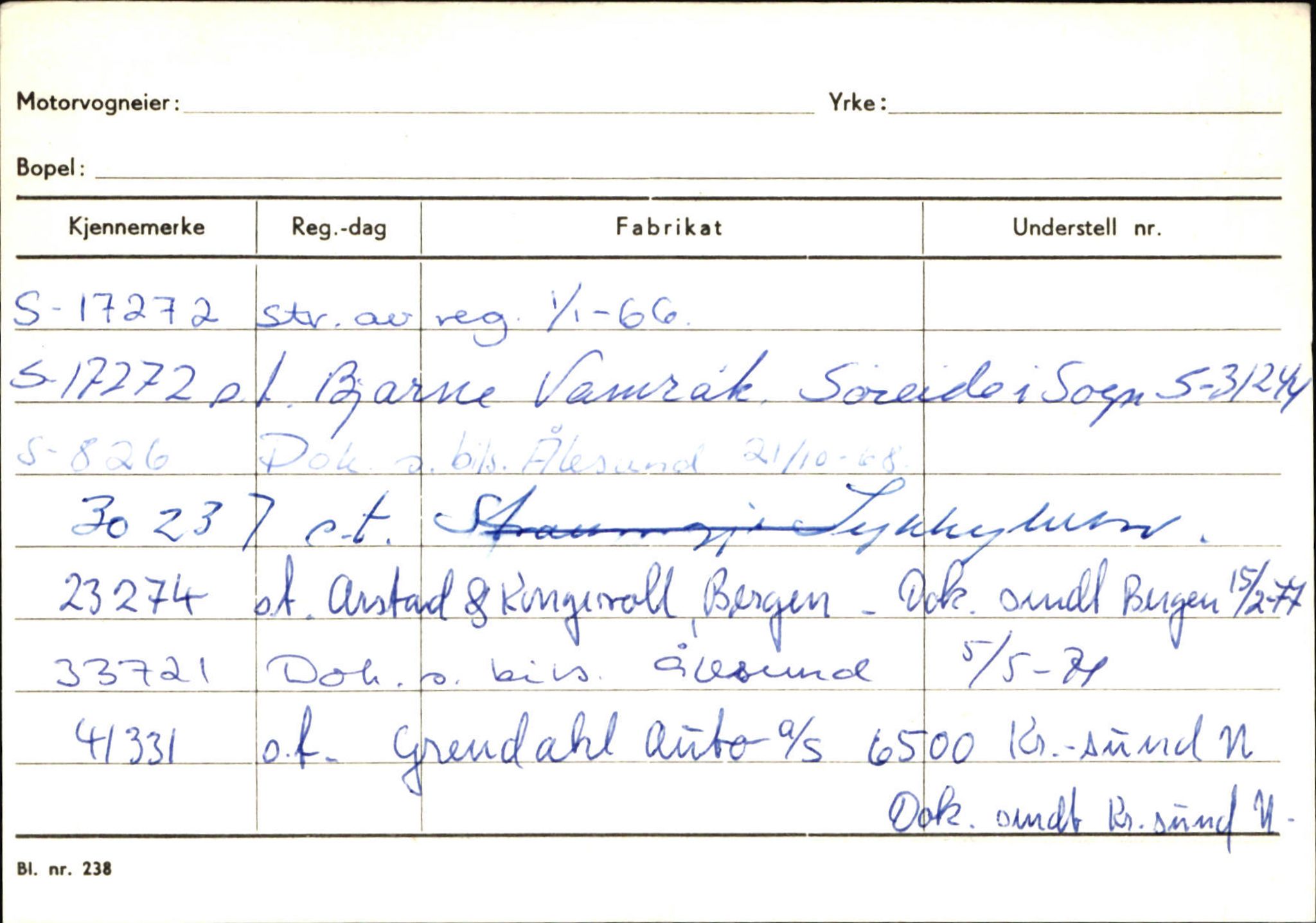 Statens vegvesen, Sogn og Fjordane vegkontor, AV/SAB-A-5301/4/F/L0129: Eigarregistrer Eid A-S, 1945-1975, p. 2524