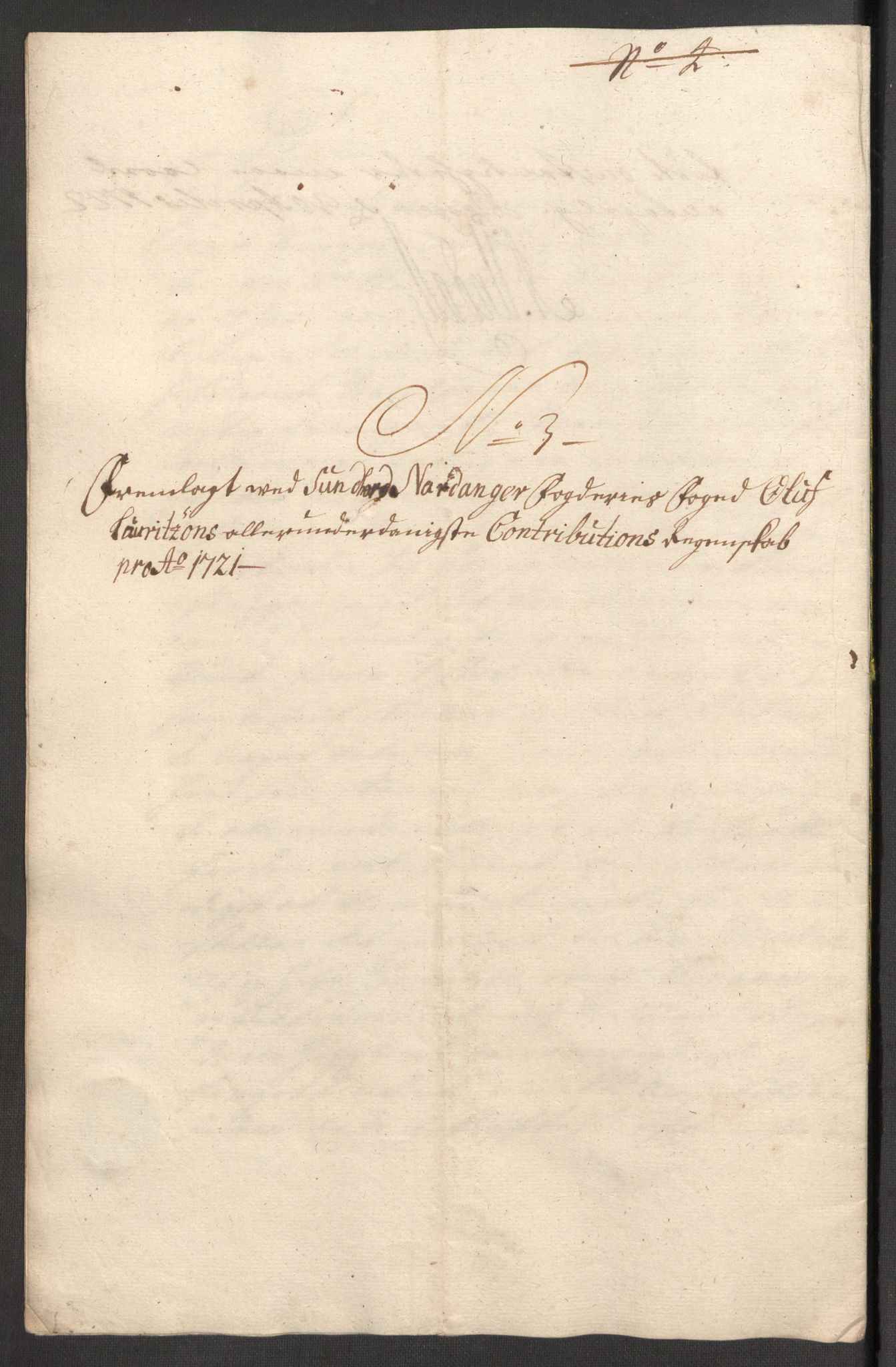 Rentekammeret inntil 1814, Reviderte regnskaper, Fogderegnskap, AV/RA-EA-4092/R48/L3000: Fogderegnskap Sunnhordland og Hardanger, 1721, p. 82