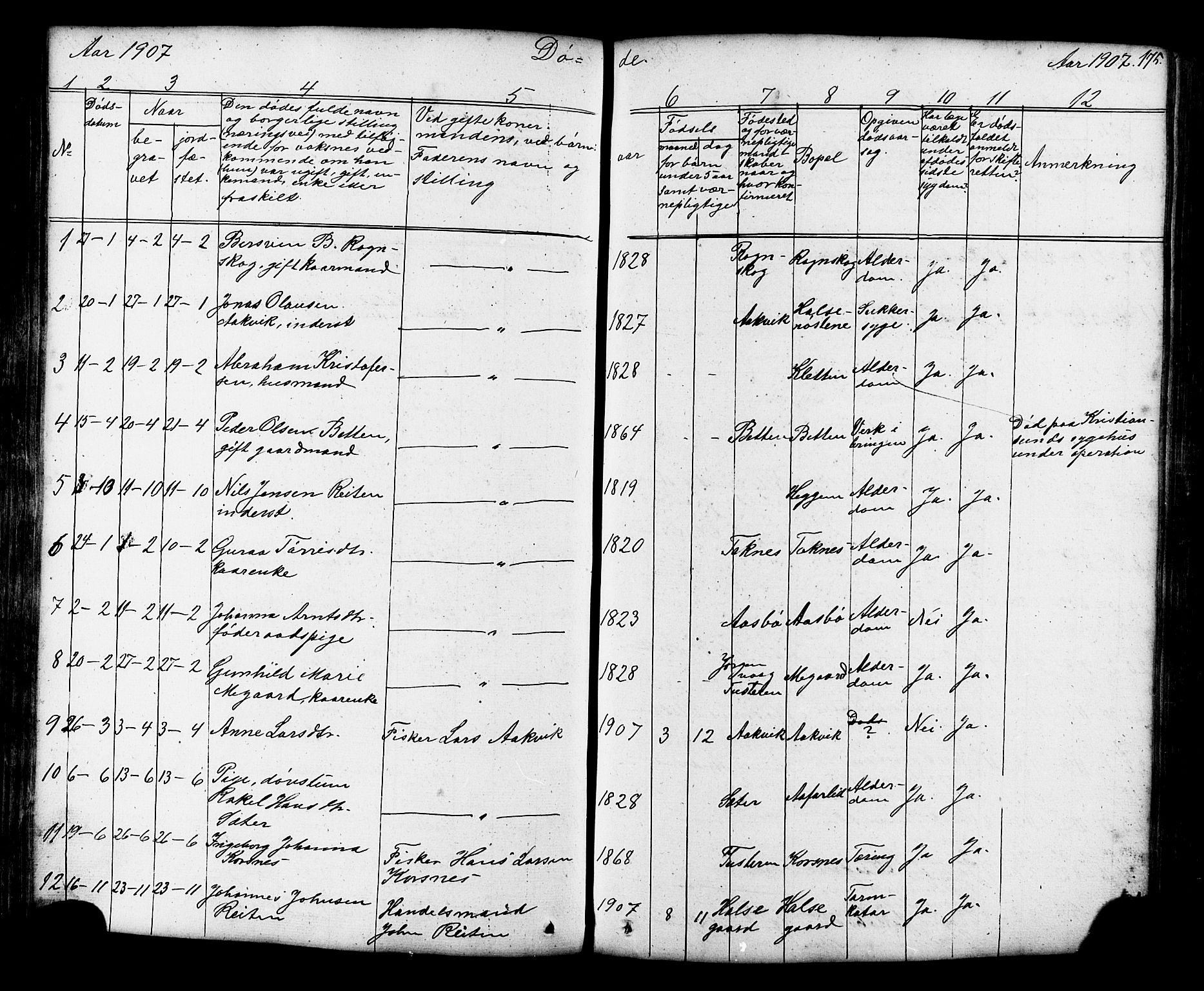 Ministerialprotokoller, klokkerbøker og fødselsregistre - Møre og Romsdal, AV/SAT-A-1454/576/L0890: Parish register (copy) no. 576C01, 1837-1908, p. 175