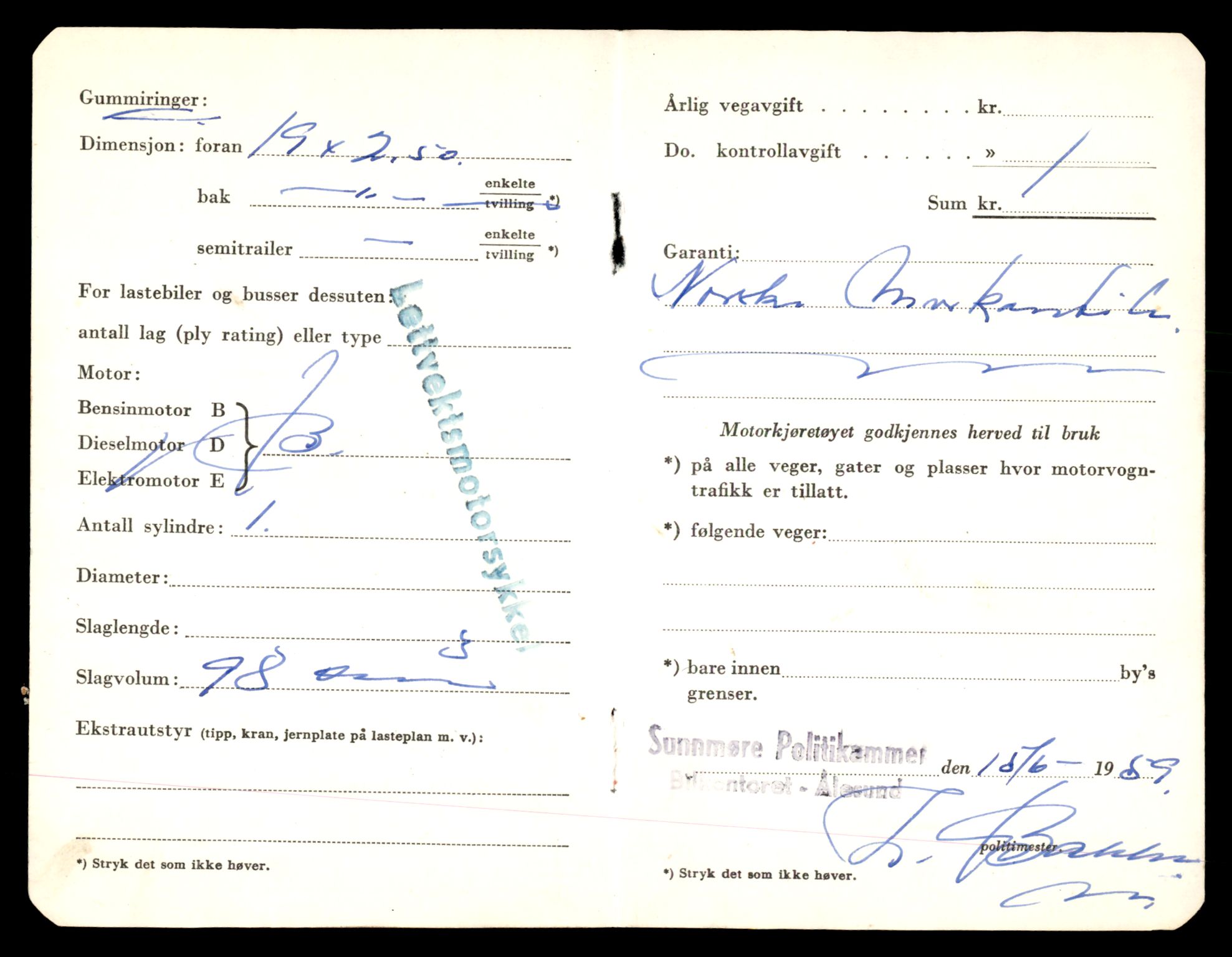 Møre og Romsdal vegkontor - Ålesund trafikkstasjon, AV/SAT-A-4099/F/Fe/L0028: Registreringskort for kjøretøy T 11290 - T 11429, 1927-1998, p. 2514