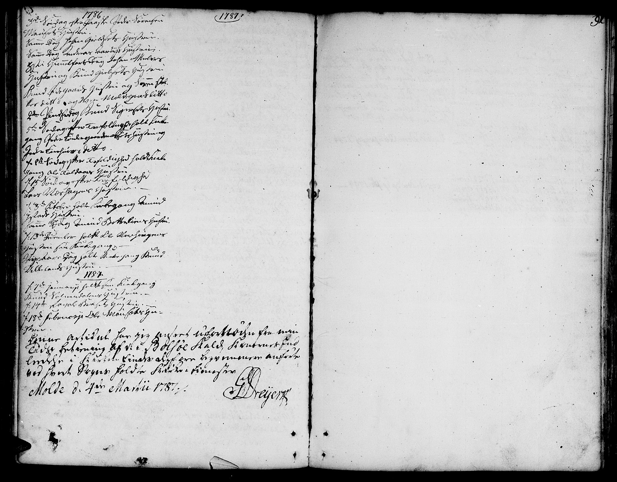 Ministerialprotokoller, klokkerbøker og fødselsregistre - Møre og Romsdal, SAT/A-1454/555/L0648: Parish register (official) no. 555A01, 1759-1793, p. 91
