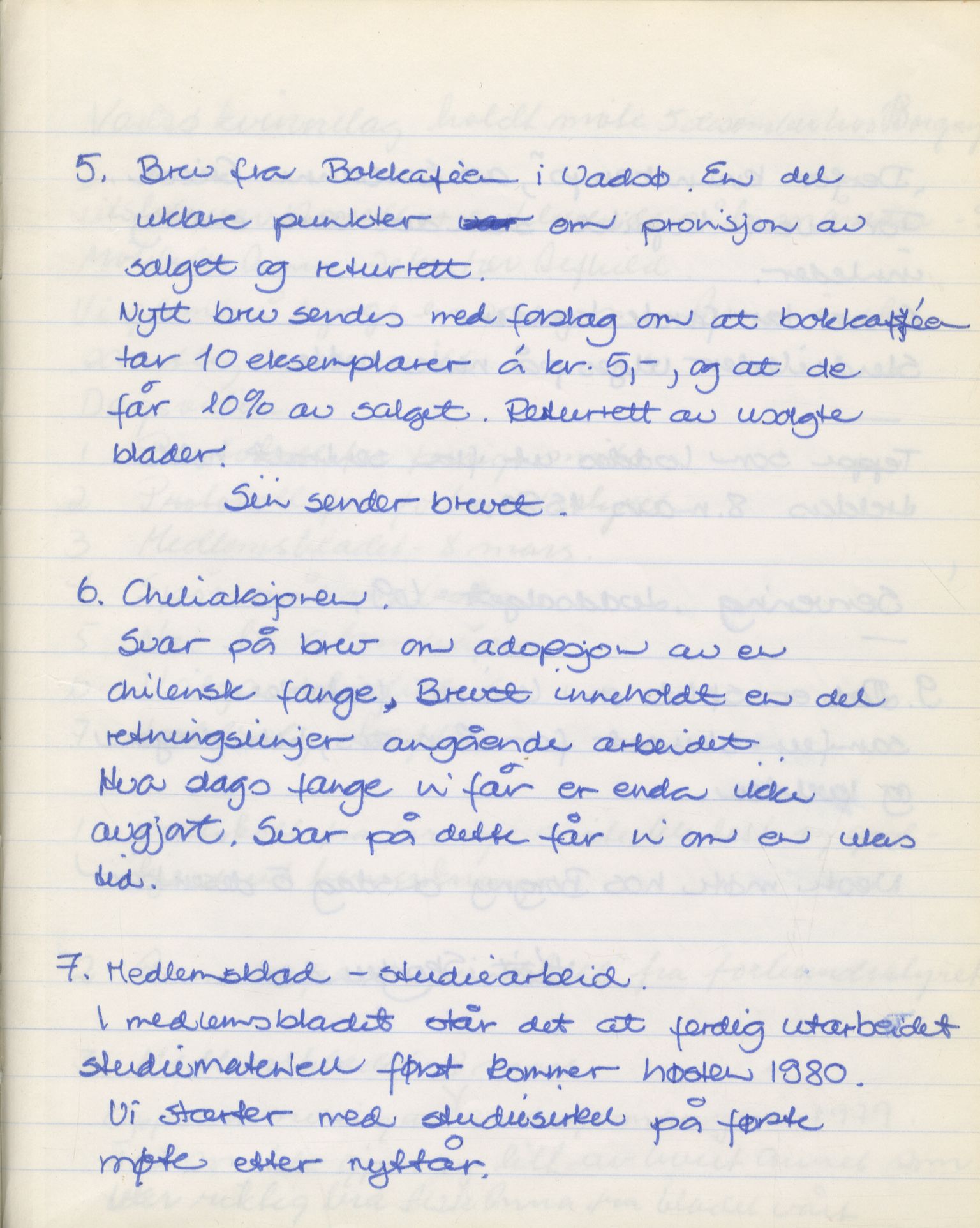 Vadsø Kvinnelag, FMFB/A-1054/A/L0003: Møteprotokoll, 1971-1980, p. 147