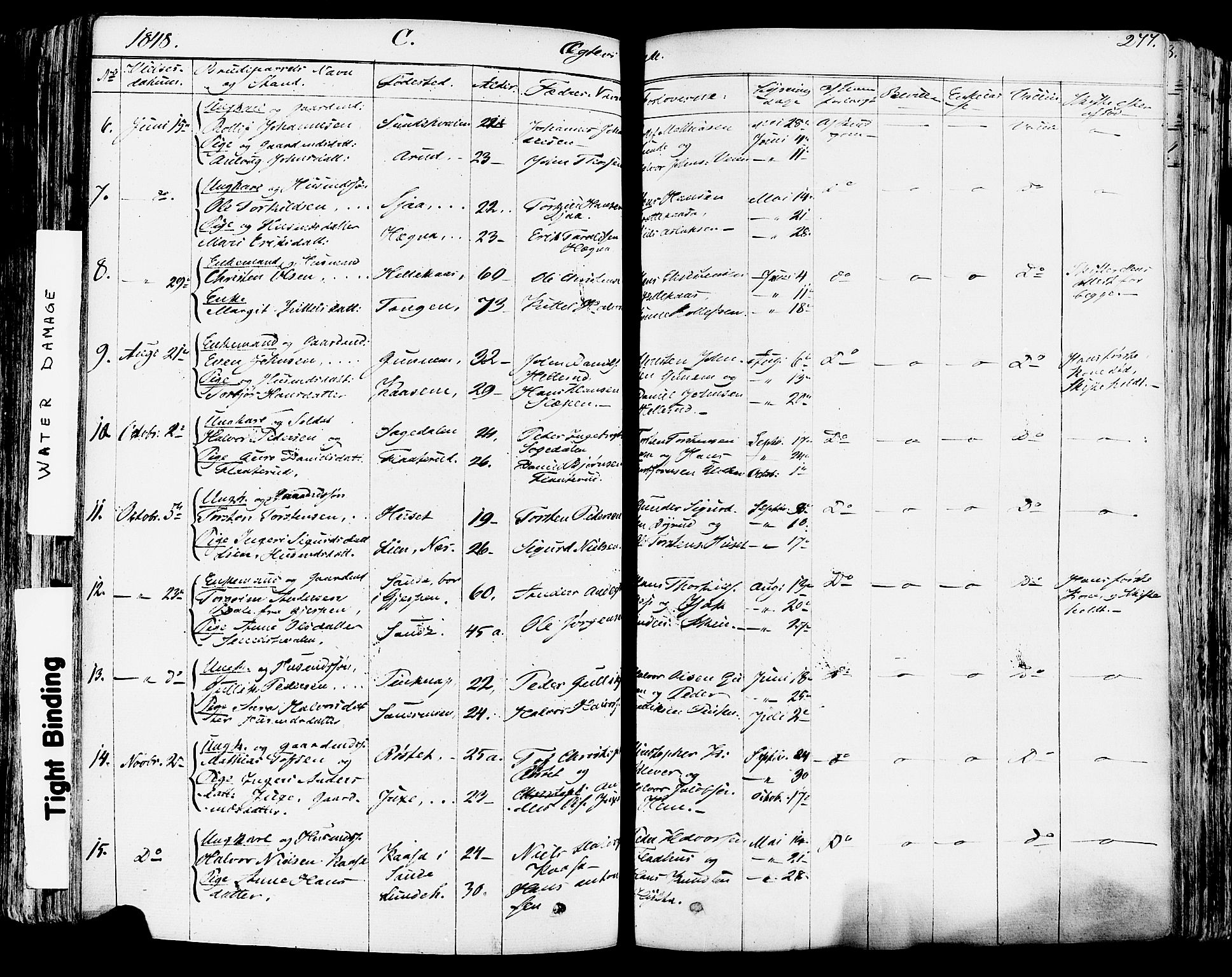 Sauherad kirkebøker, SAKO/A-298/F/Fa/L0006: Parish register (official) no. I 6, 1827-1850, p. 277