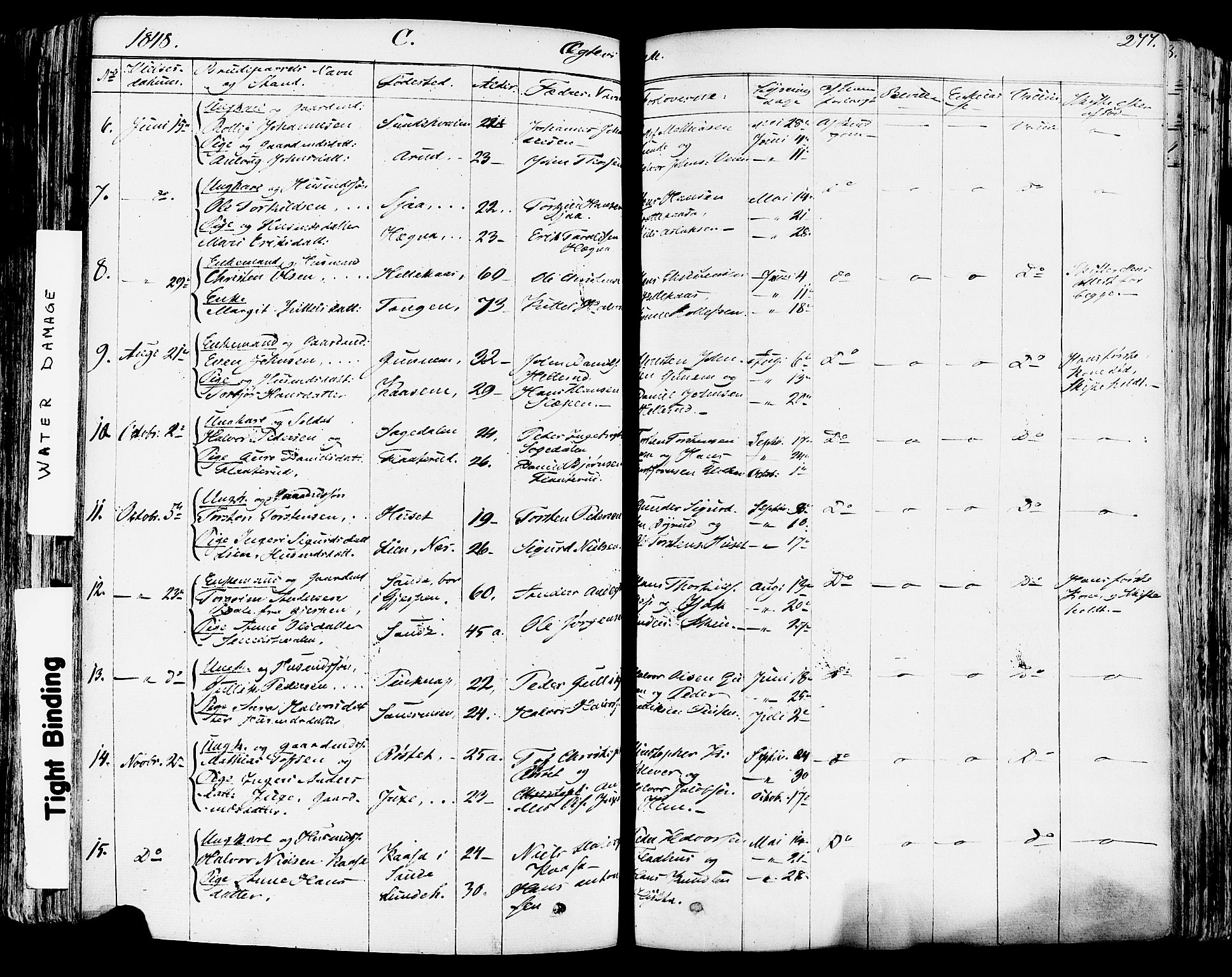 Sauherad kirkebøker, AV/SAKO-A-298/F/Fa/L0006: Parish register (official) no. I 6, 1827-1850, p. 277