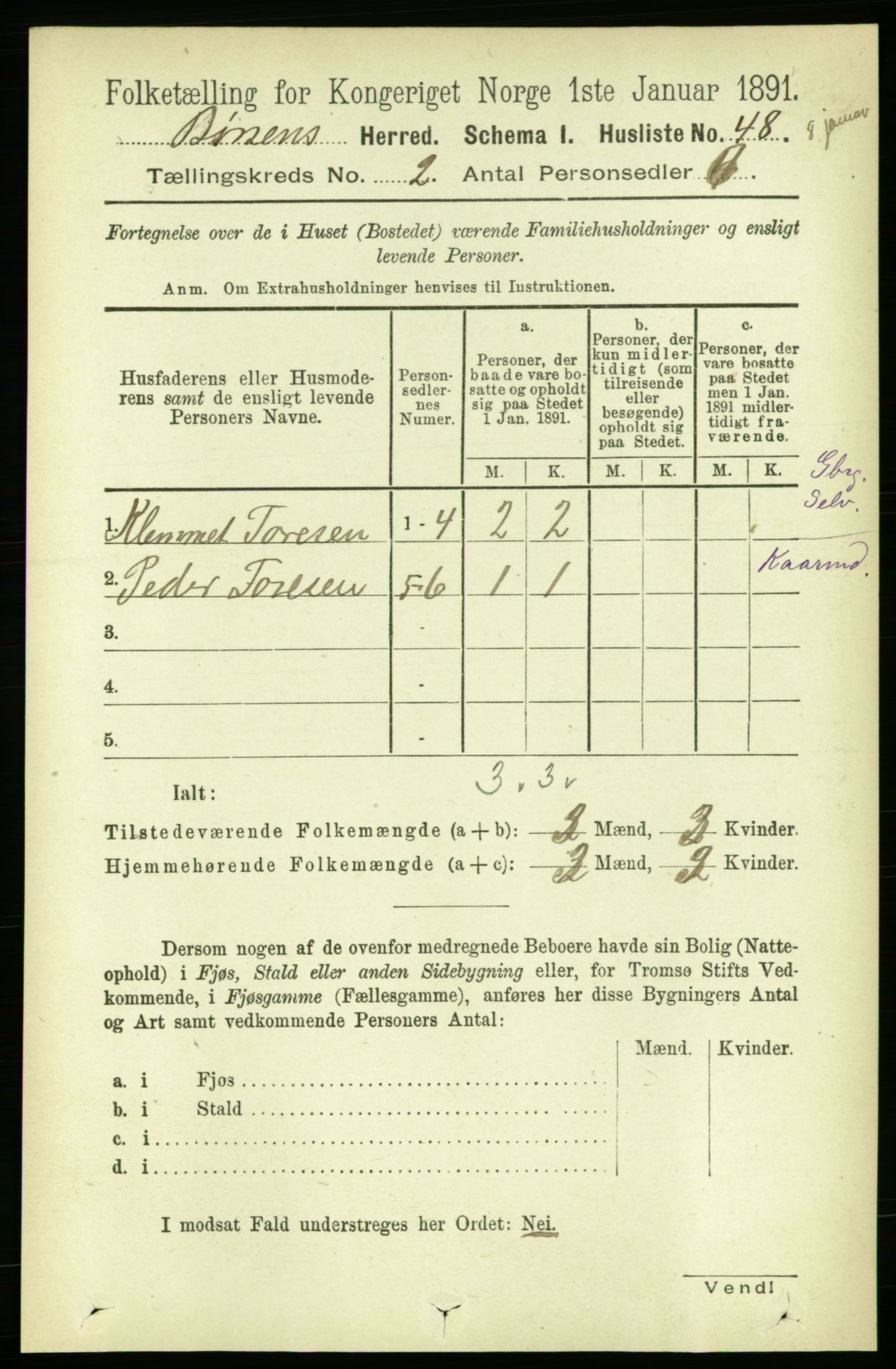 RA, 1891 census for 1658 Børsa, 1891, p. 502