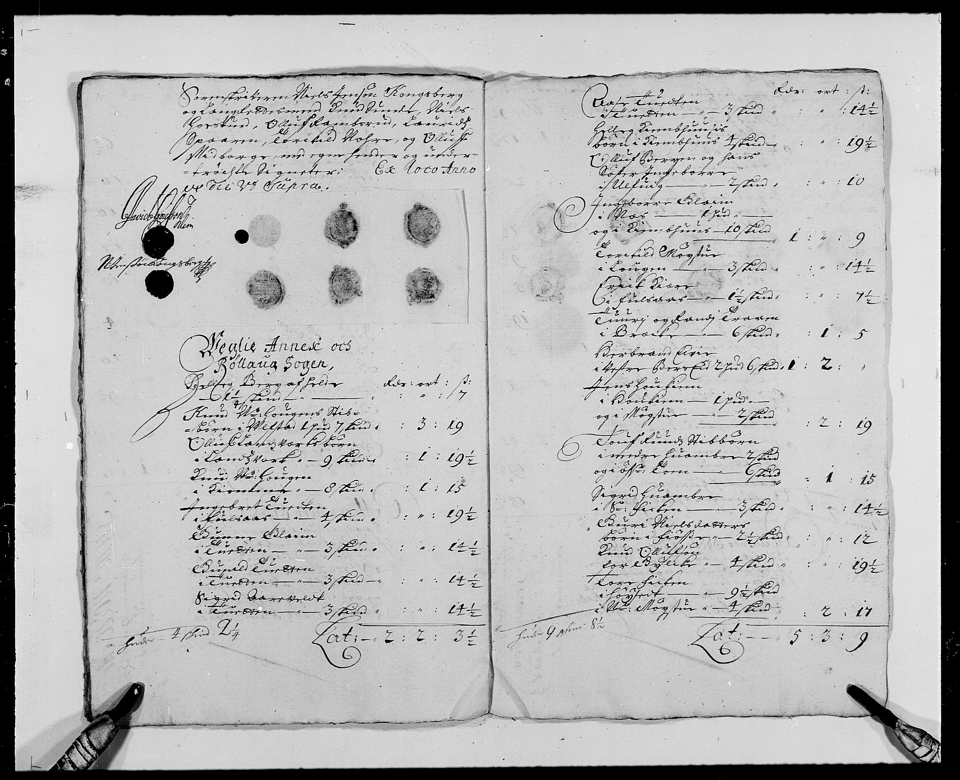 Rentekammeret inntil 1814, Reviderte regnskaper, Fogderegnskap, RA/EA-4092/R24/L1573: Fogderegnskap Numedal og Sandsvær, 1687-1691, p. 165