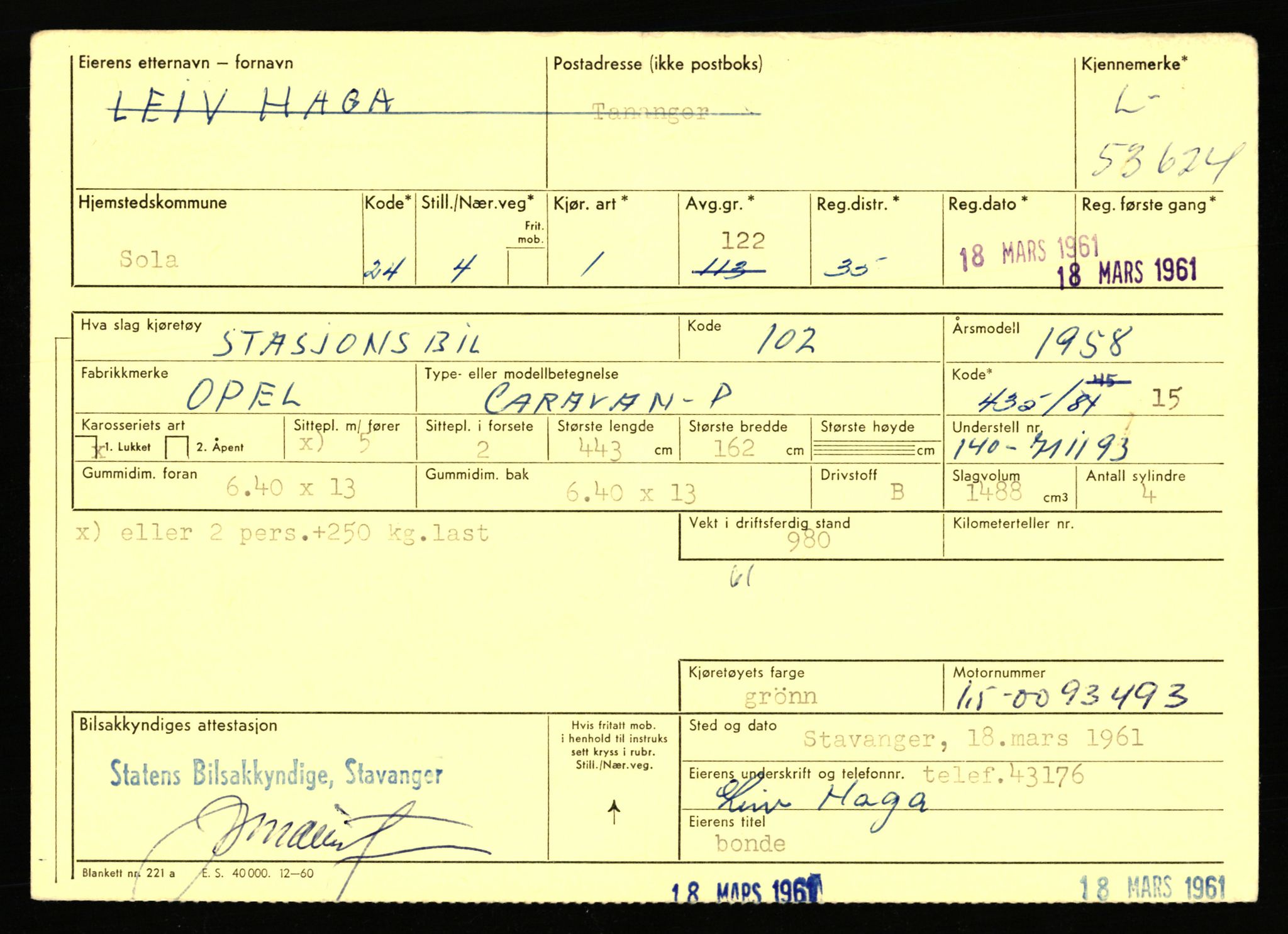 Stavanger trafikkstasjon, AV/SAST-A-101942/0/F/L0053: L-52900 - L-54199, 1930-1971, p. 1781