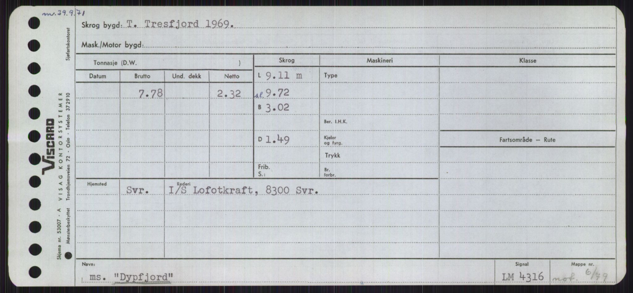 Sjøfartsdirektoratet med forløpere, Skipsmålingen, AV/RA-S-1627/H/Ha/L0001/0002: Fartøy, A-Eig / Fartøy Bjør-Eig, p. 913