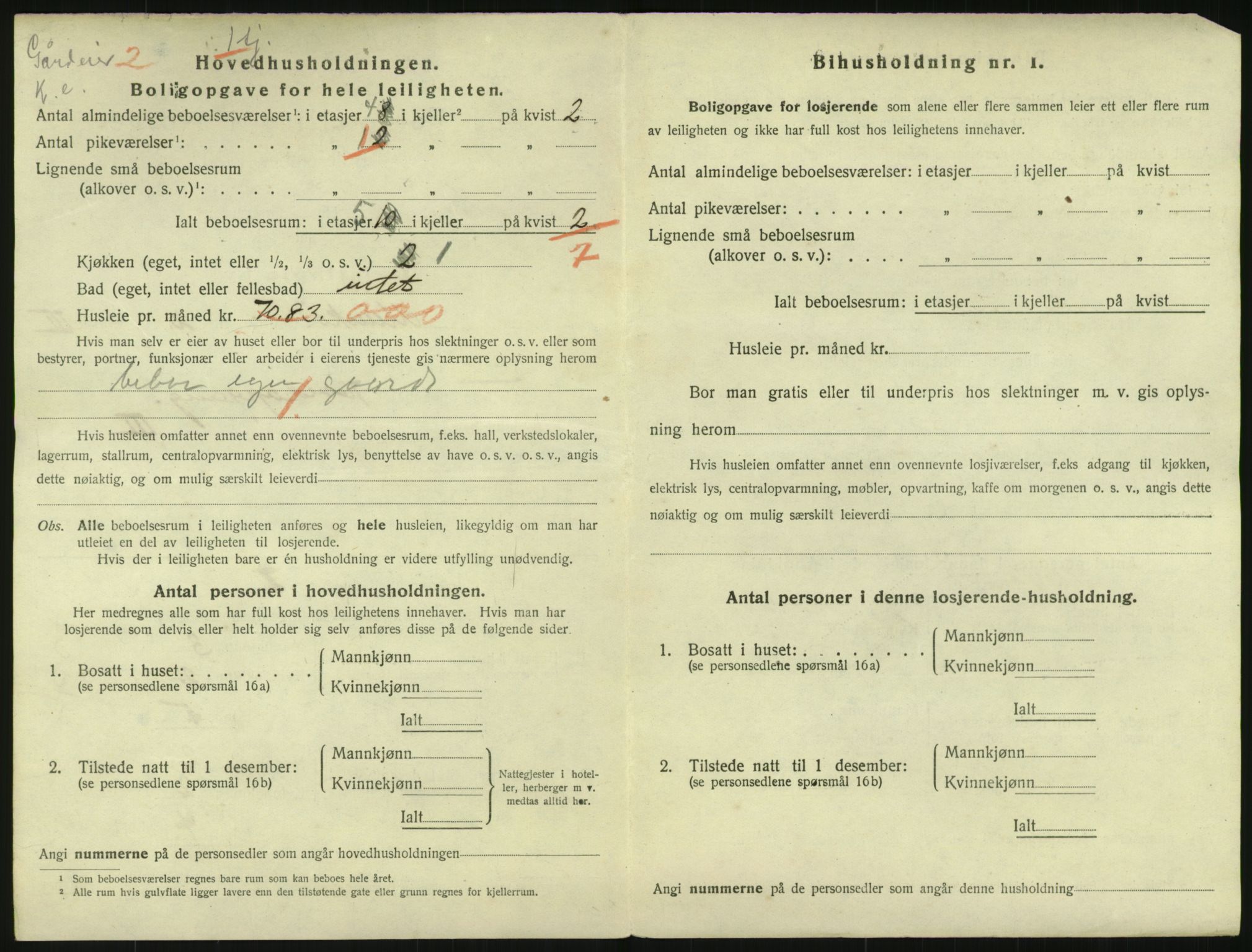 SAO, 1920 census for Kristiania, 1920, p. 68115