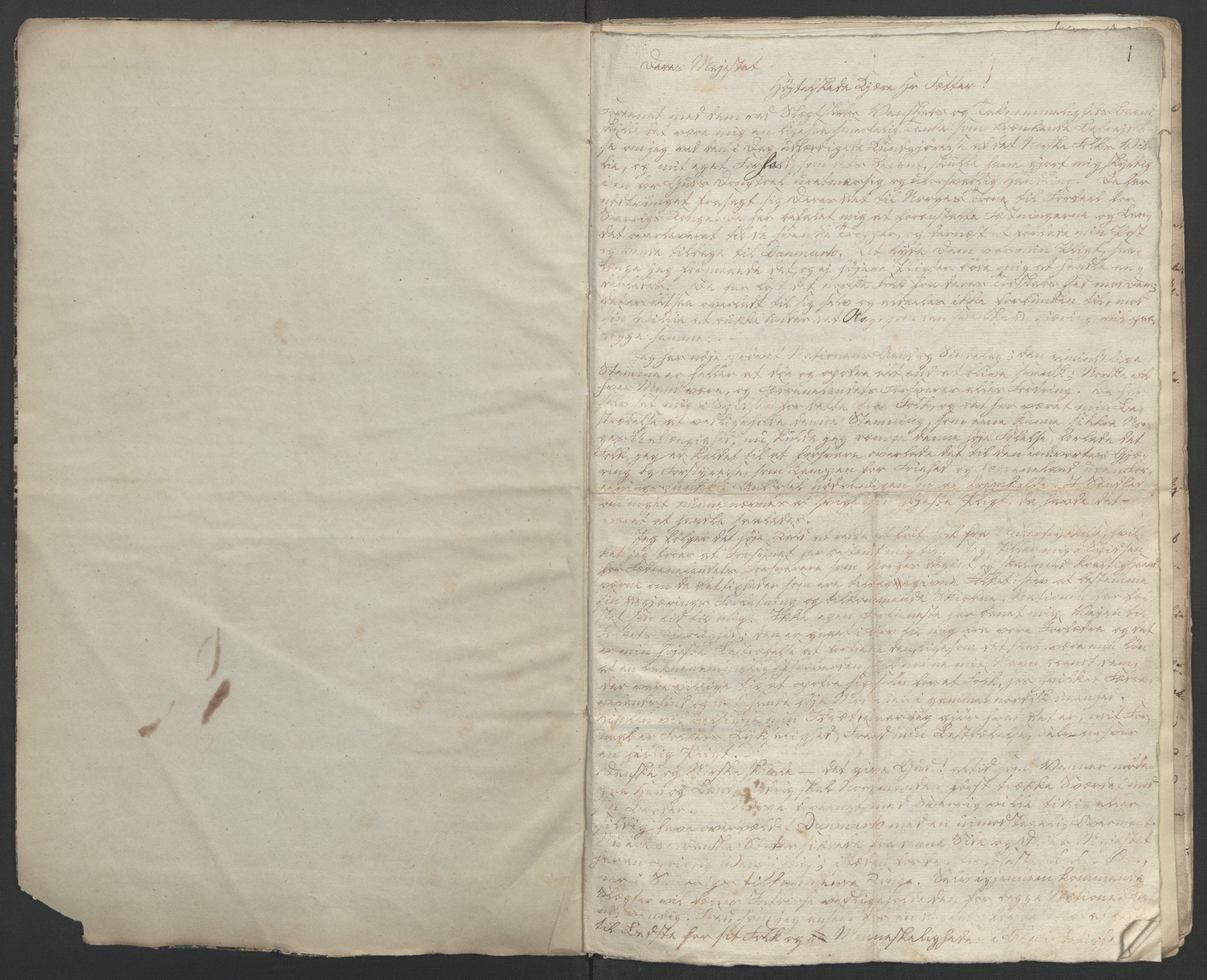 Faye, Andreas, AV/RA-PA-0015/F/Fh/L0028/0007: -- / Documenter vedk. begivenhedene i Norge 1814, deriblandt actstykkene vedk. Carsten Ankers sendelse og hans depescher, p. 4
