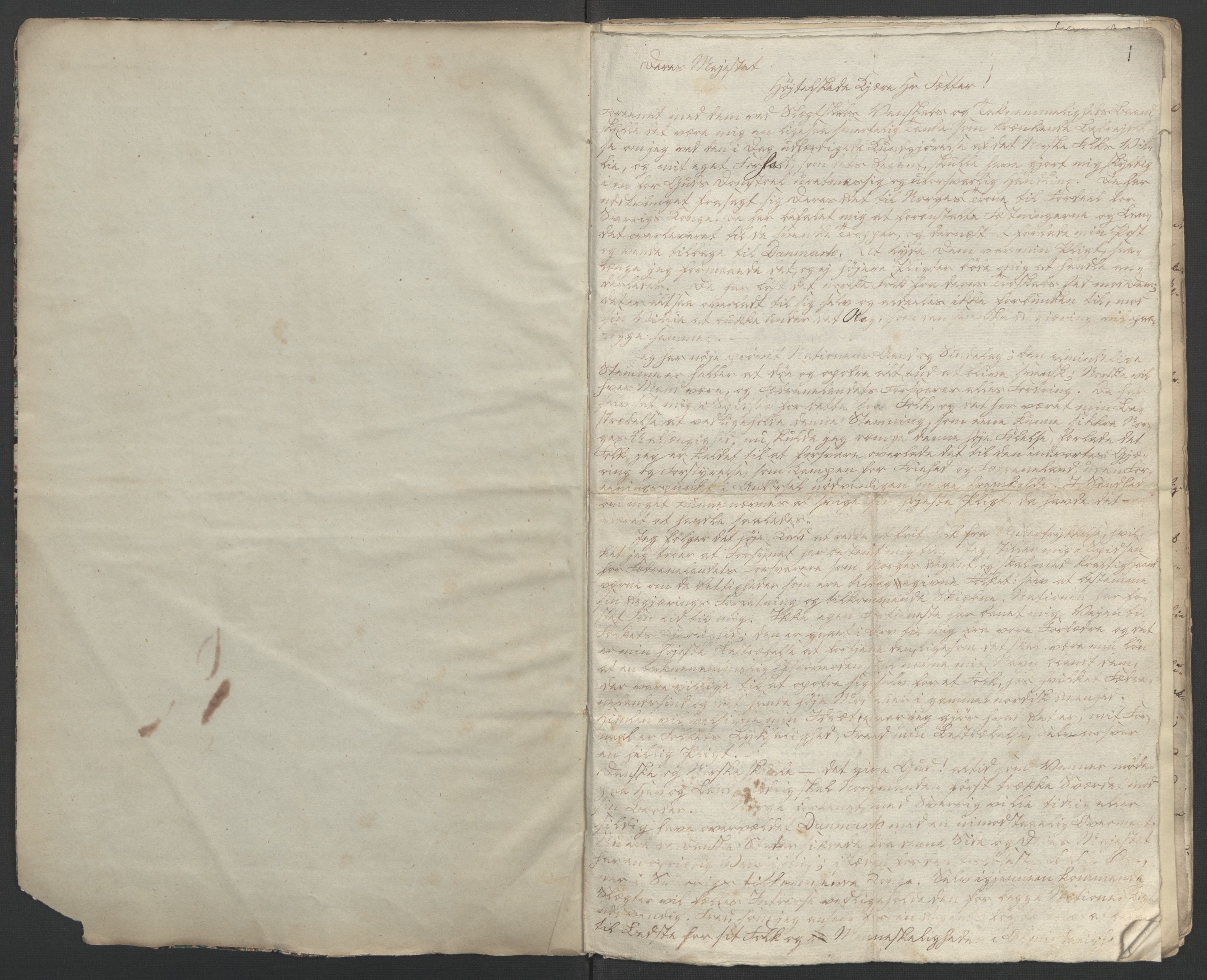 Faye, Andreas, RA/PA-0015/F/Fh/L0028/0007: -- / Documenter vedk. begivenhedene i Norge 1814, deriblandt actstykkene vedk. Carsten Ankers sendelse og hans depescher, p. 4