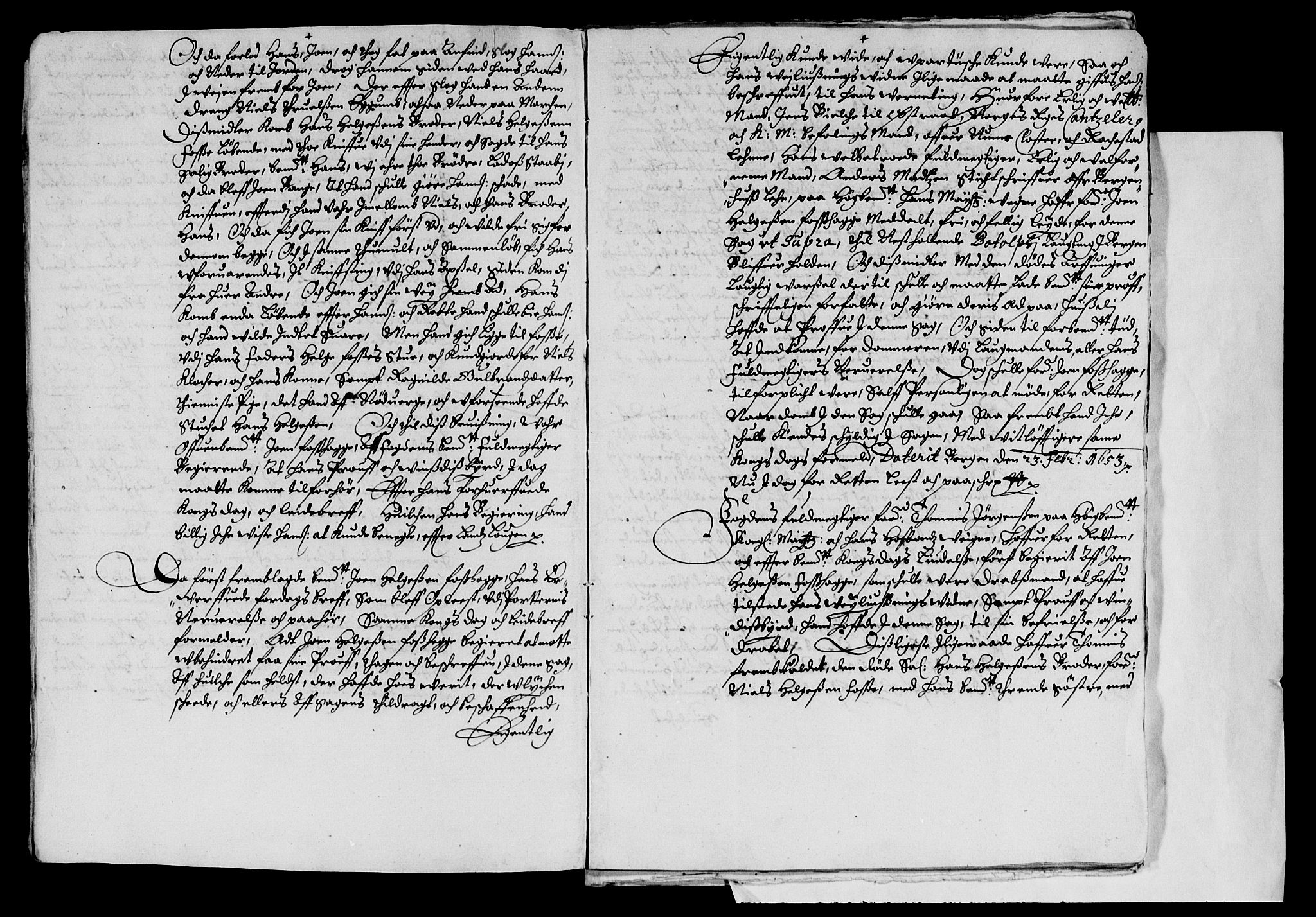 Rentekammeret inntil 1814, Reviderte regnskaper, Lensregnskaper, AV/RA-EA-5023/R/Rb/Rbt/L0125: Bergenhus len, 1653-1654