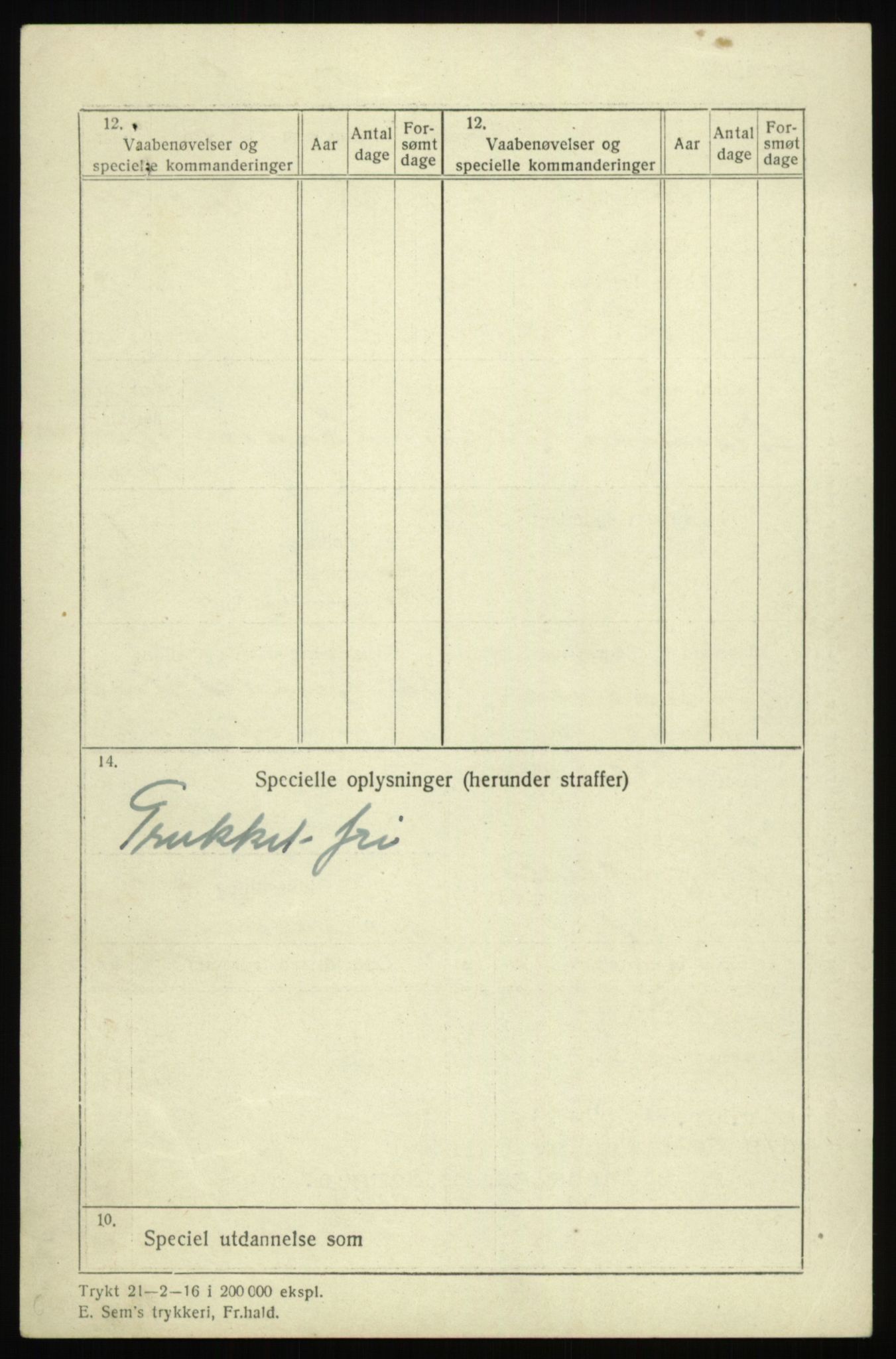 Forsvaret, Troms infanteriregiment nr. 16, AV/RA-RAFA-3146/P/Pa/L0017: Rulleblad for regimentets menige mannskaper, årsklasse 1933, 1933, p. 748