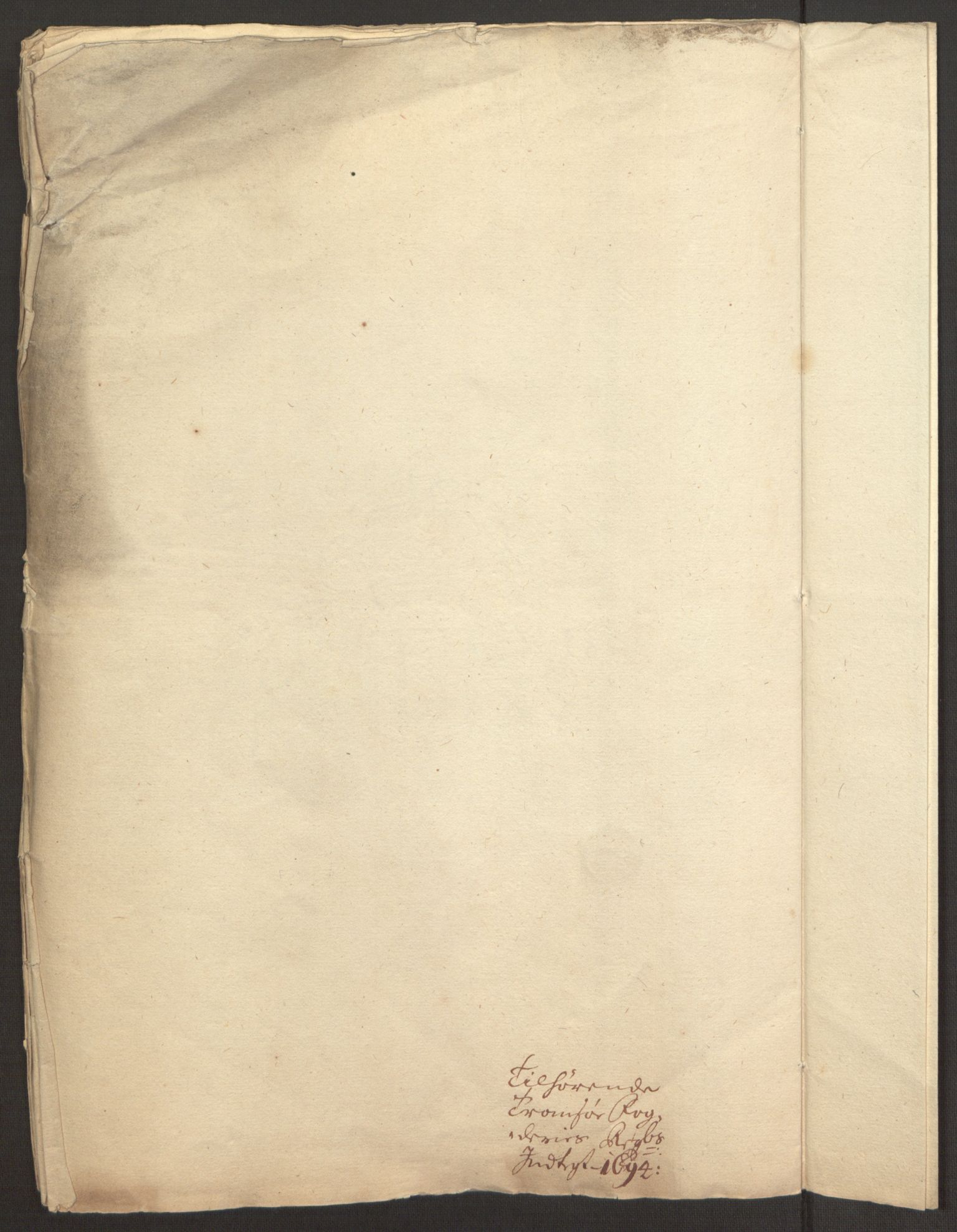 Rentekammeret inntil 1814, Reviderte regnskaper, Fogderegnskap, RA/EA-4092/R68/L4753: Fogderegnskap Senja og Troms, 1694-1696, p. 207