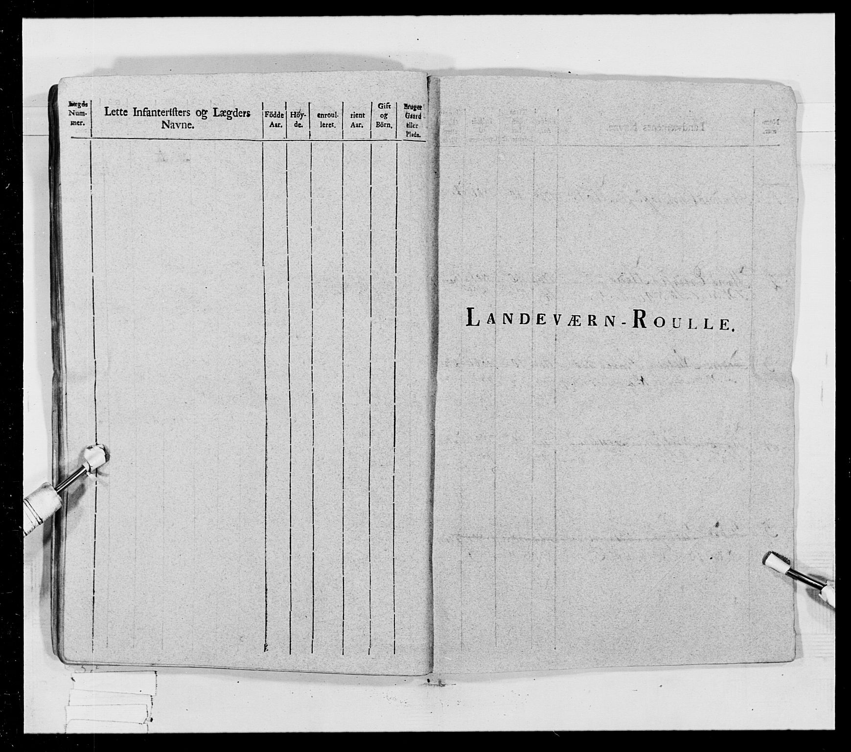 Generalitets- og kommissariatskollegiet, Det kongelige norske kommissariatskollegium, AV/RA-EA-5420/E/Eh/L0023: Norske jegerkorps, 1805, p. 312