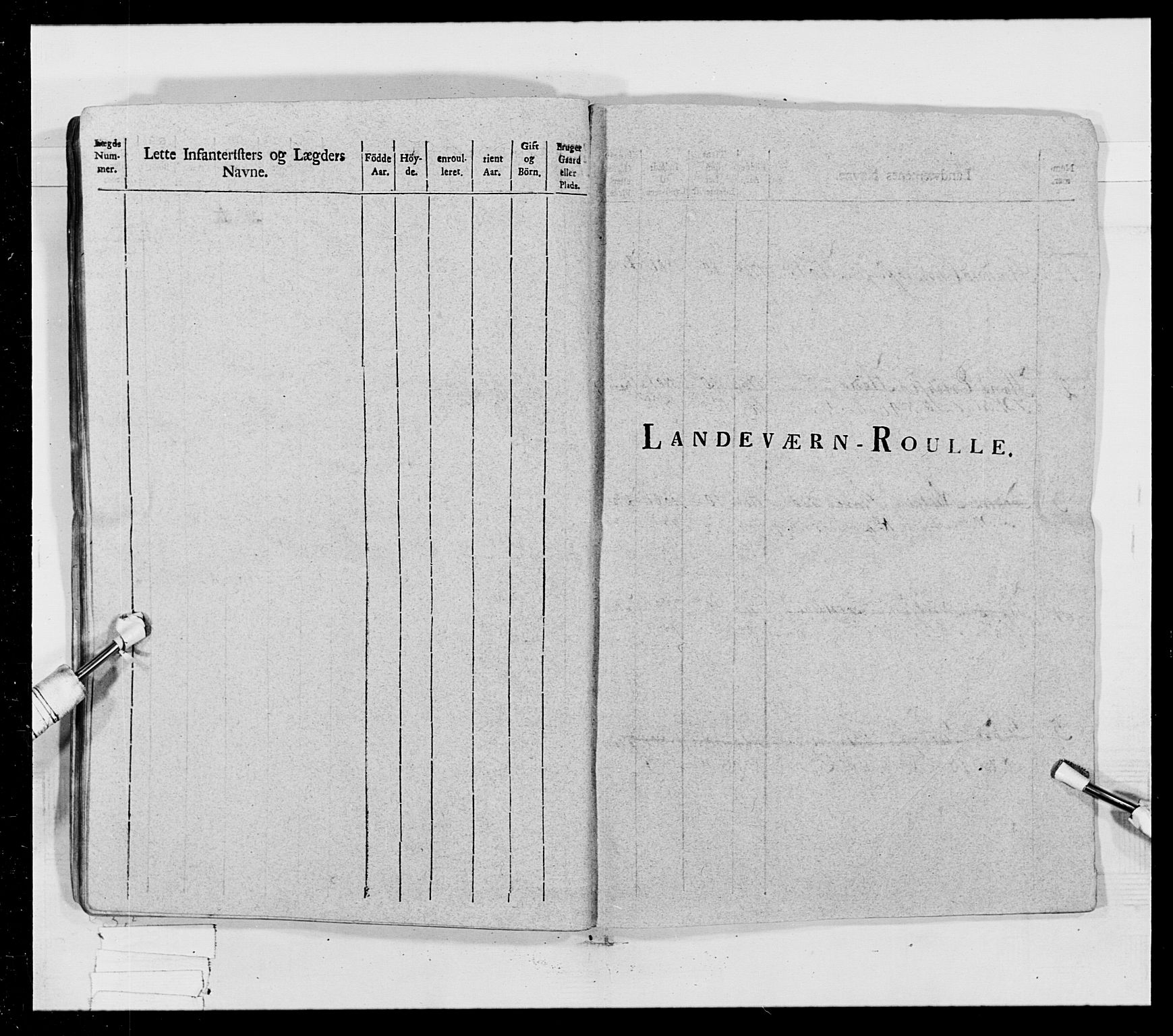 Generalitets- og kommissariatskollegiet, Det kongelige norske kommissariatskollegium, RA/EA-5420/E/Eh/L0023: Norske jegerkorps, 1805, p. 312