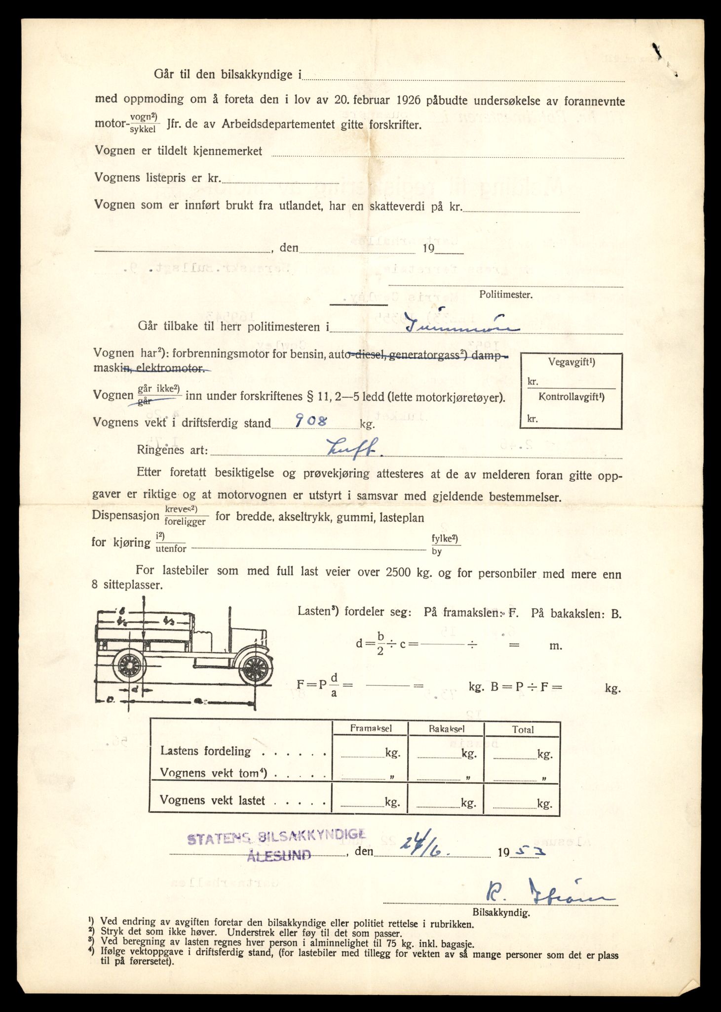 Møre og Romsdal vegkontor - Ålesund trafikkstasjon, AV/SAT-A-4099/F/Fe/L0034: Registreringskort for kjøretøy T 12500 - T 12652, 1927-1998, p. 1885